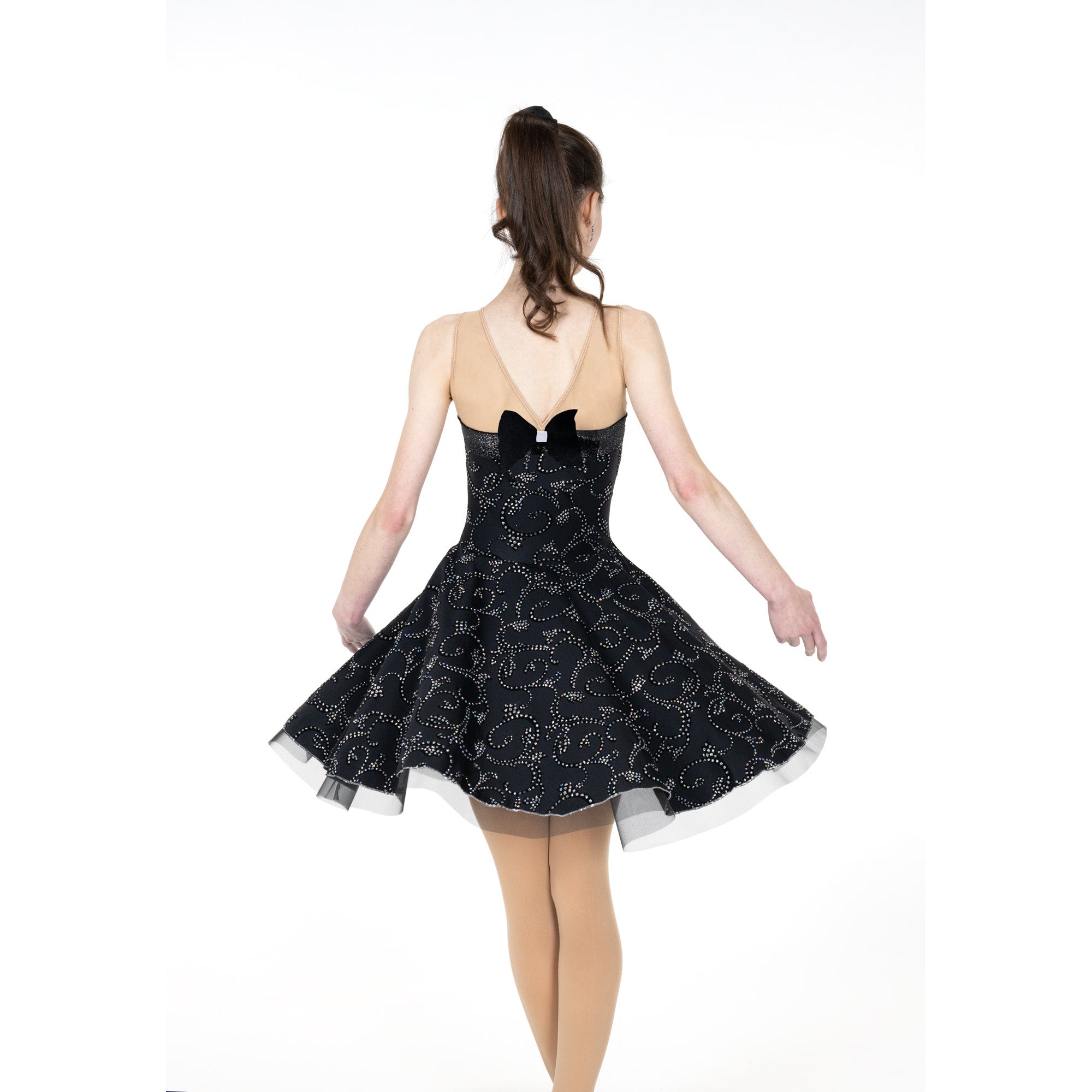 Robe de danse swing Swishy JR120-B noire