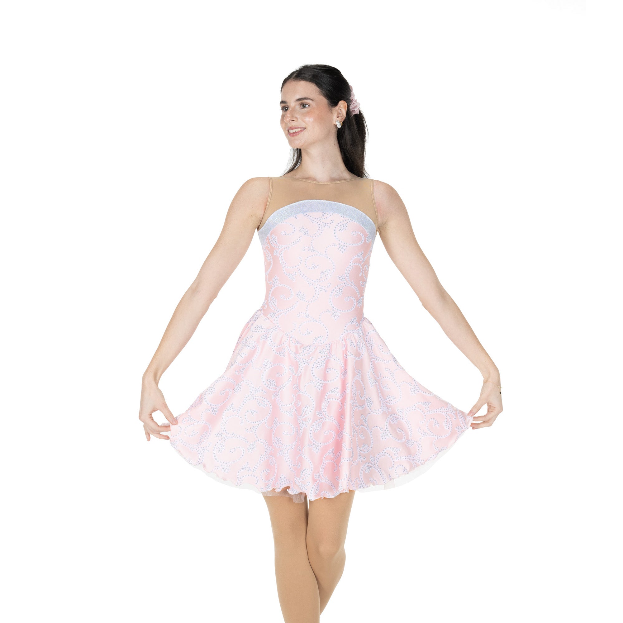 Robe de danse swing Swishy JR120-PP rose perle