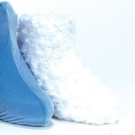 JR718 Fuzzy Bootcovers – White (pair)