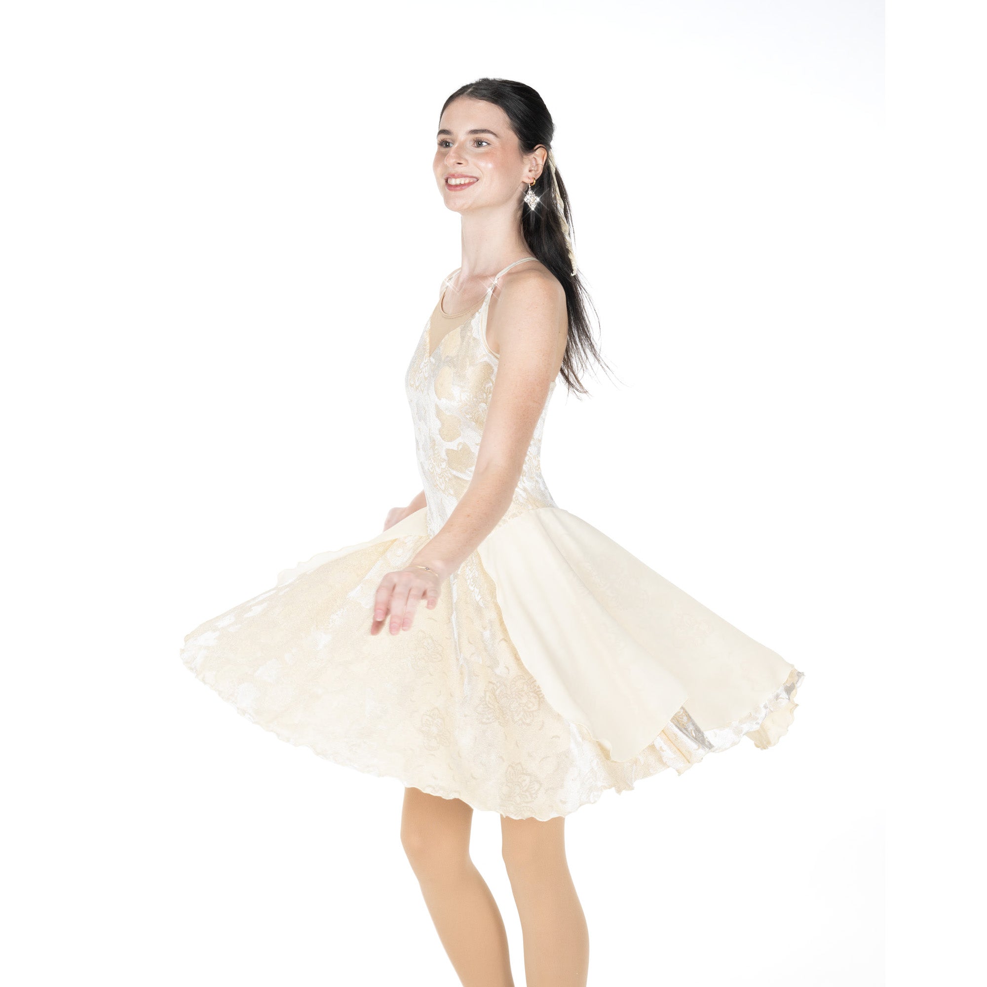 JR127 Vanilla Swizzle Dance Dress