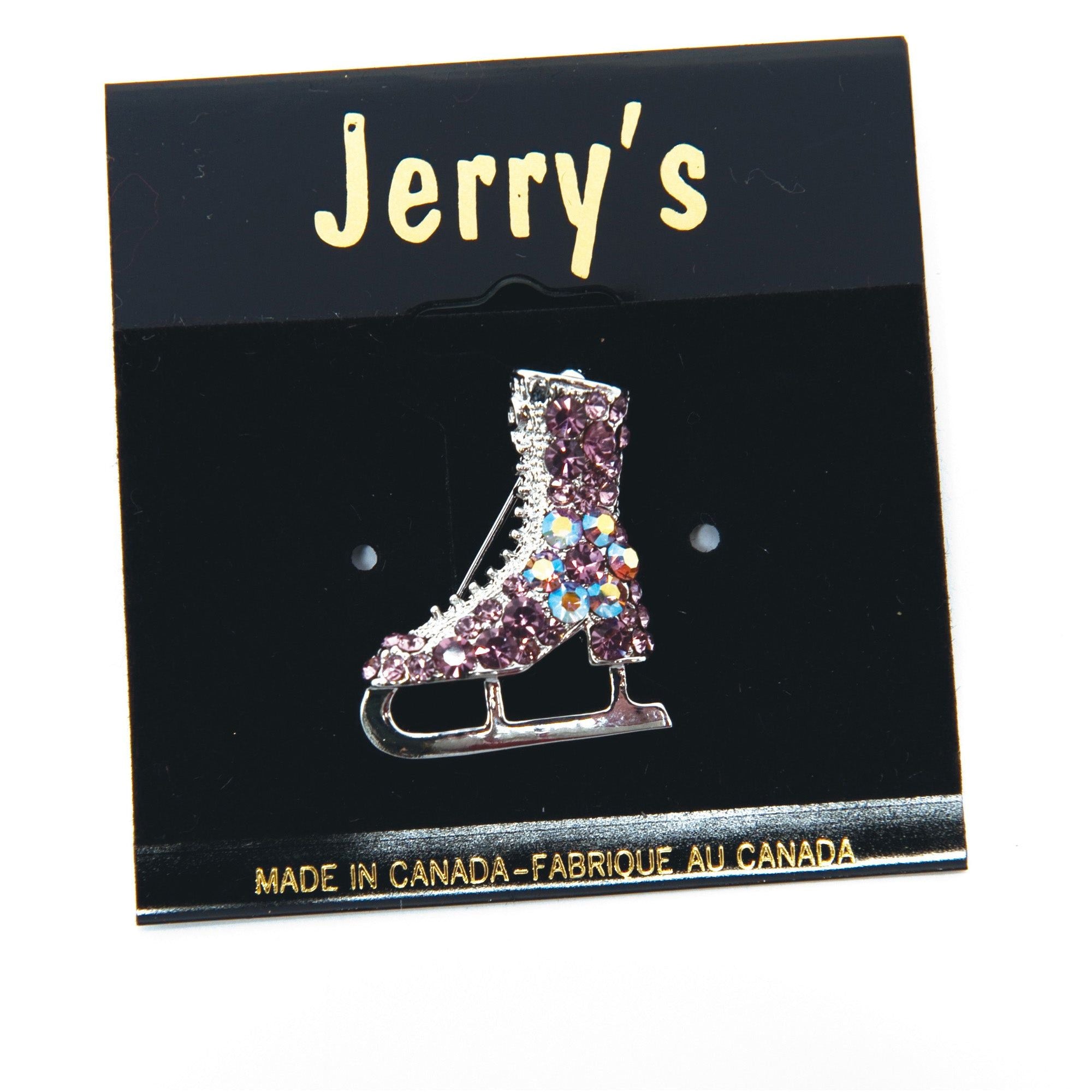 JR1292 Crystal Skate Pin