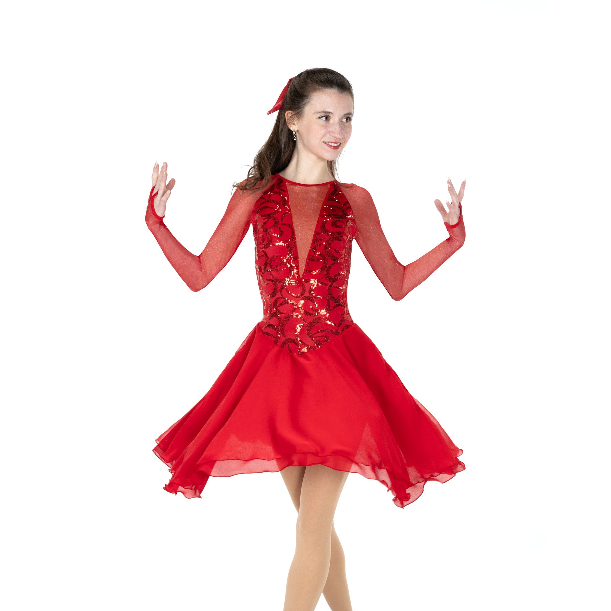 JR131 Fire & Foxtrot Dance Dress