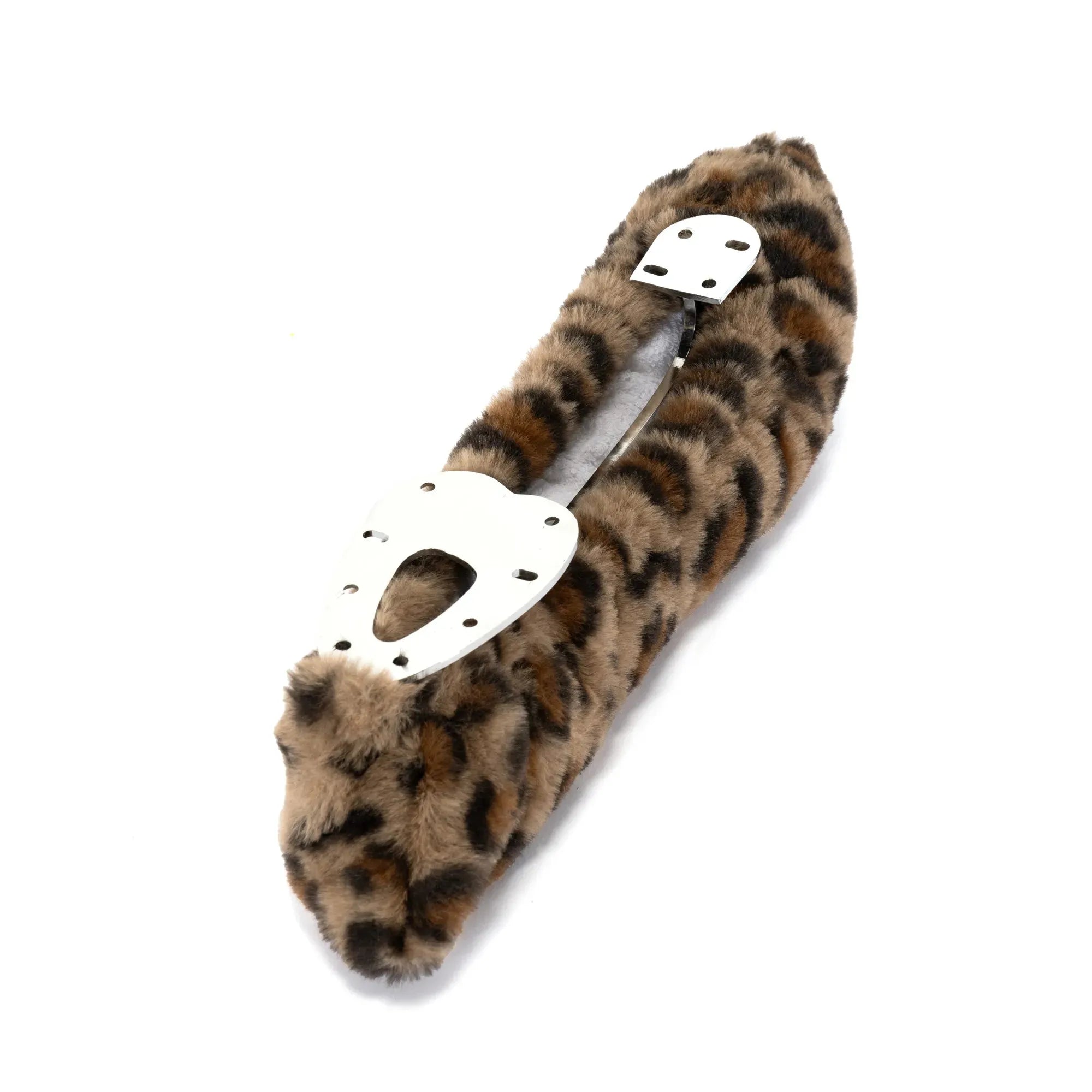 JR1380-CL Pillow Fur Soakers – Caramel Leopard (pair)