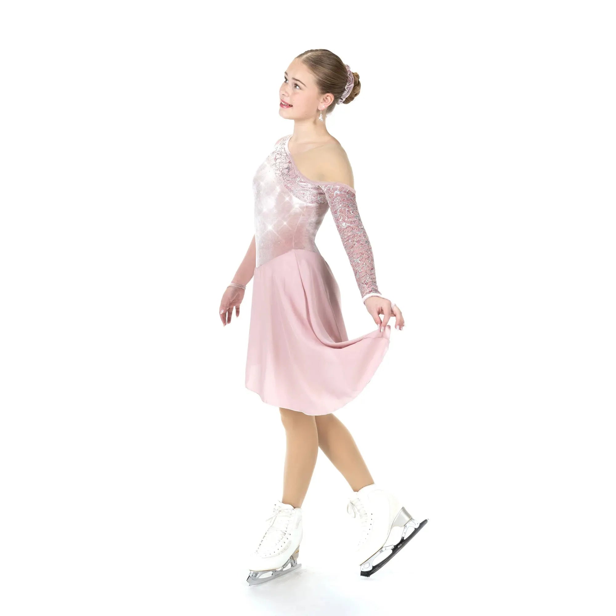JR207-BS Sidestep Dress Blush