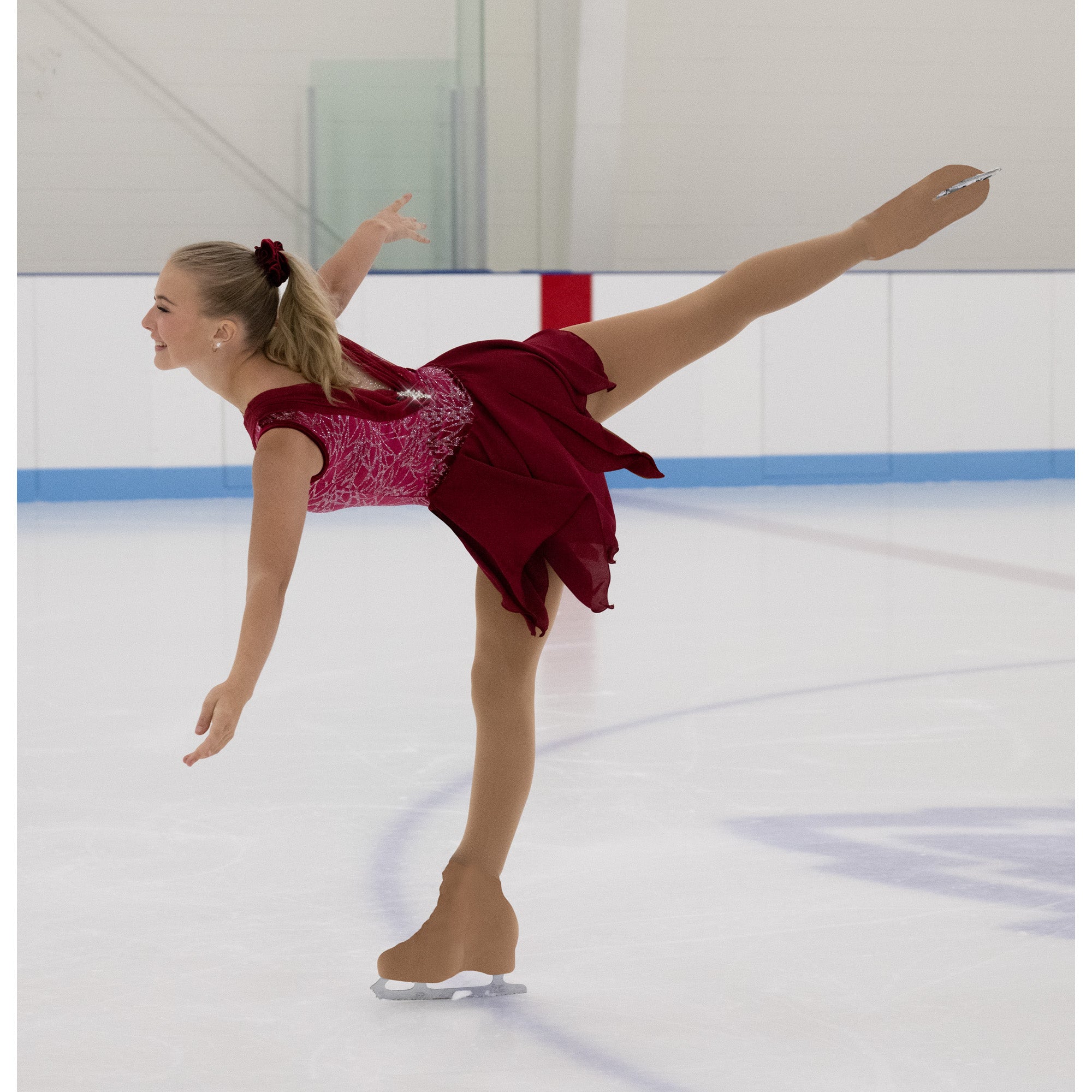 JR246 Razzberry Figure Skating Dress