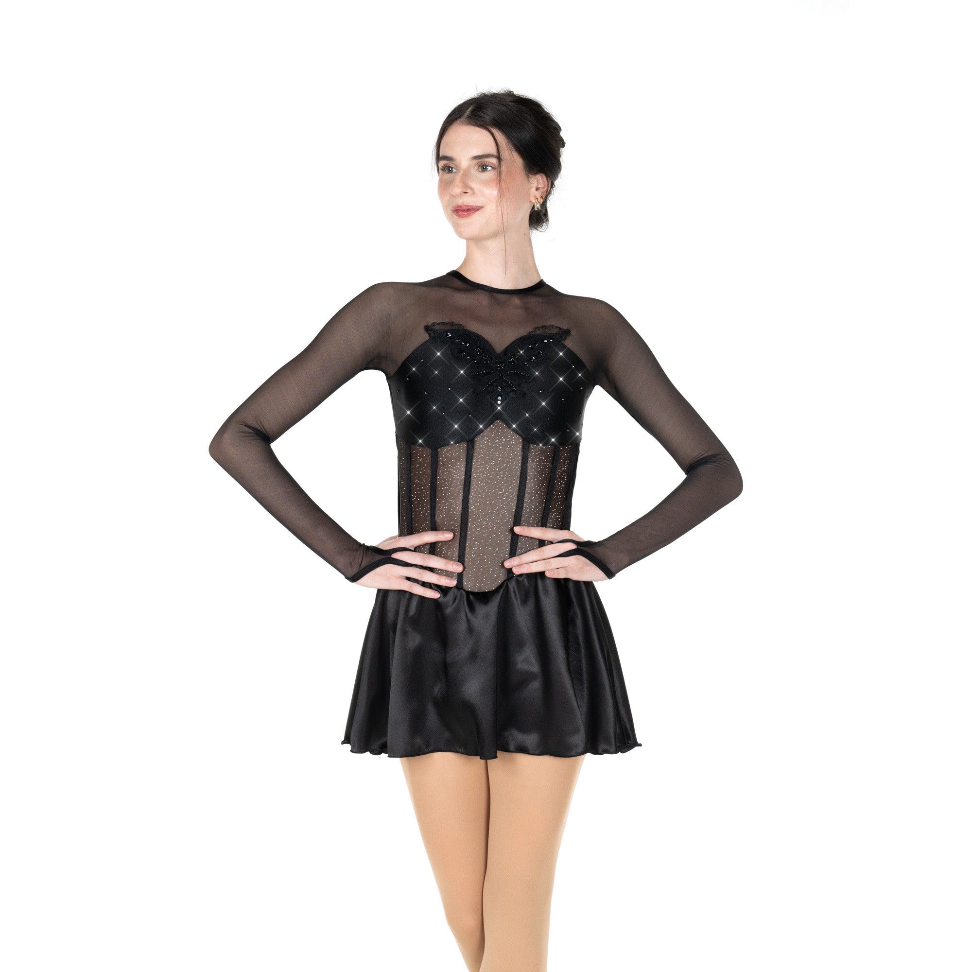 JR270 Ready Set Corset Figure Skating Dress