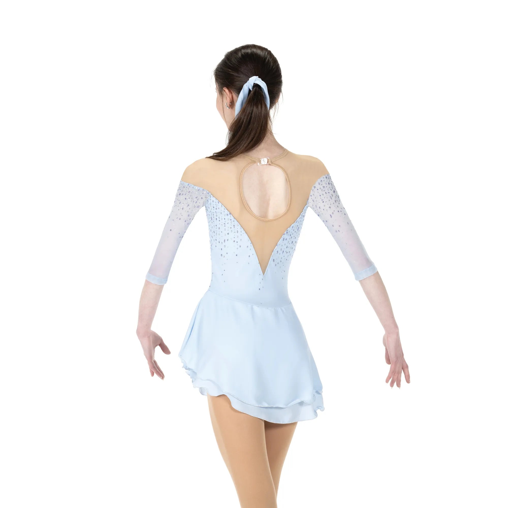 JR534-IB Freezing Rain Dress Ice Blue