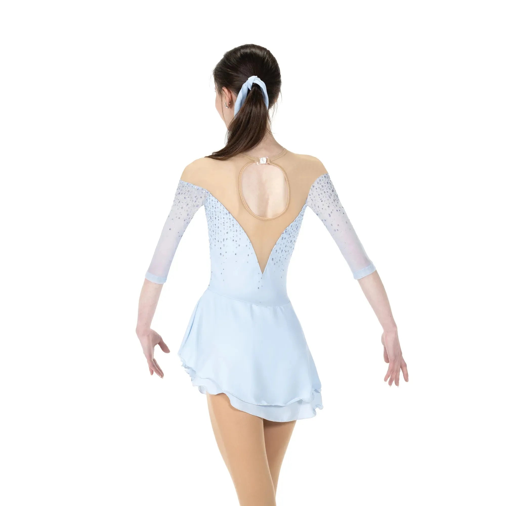 JR534-IB Freezing Rain Dress Ice Blue