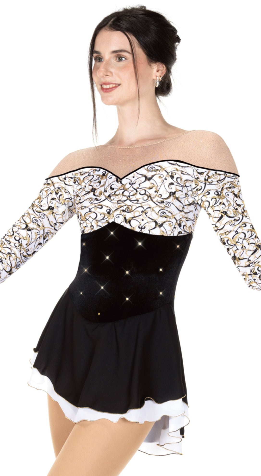 JR581 Formal Introduction Figure Skating Dress