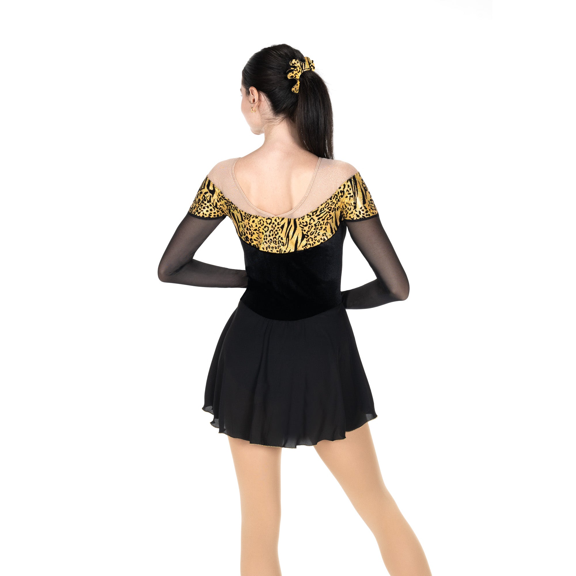 JR590 Kitschy Kitty Figure Skating Dress