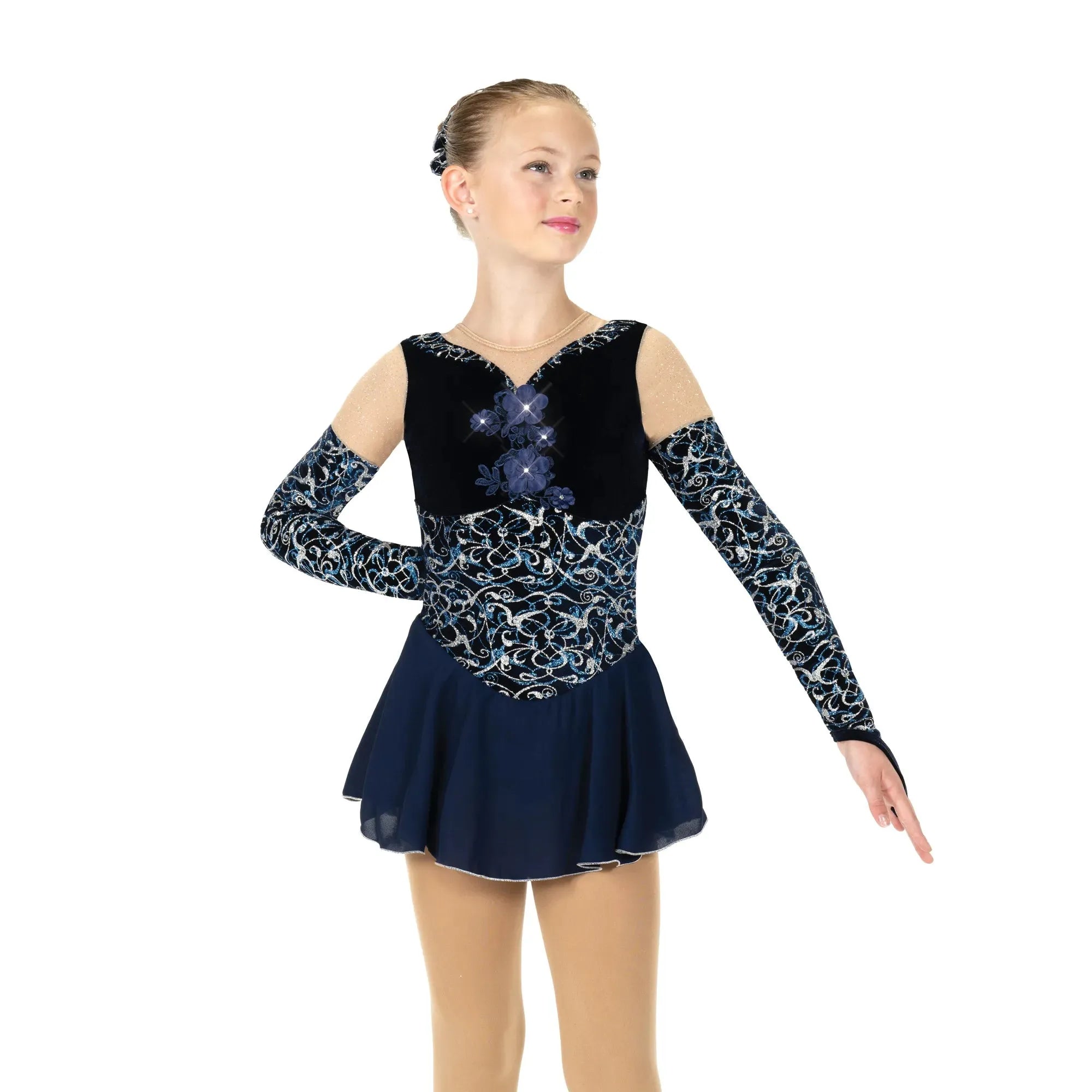 JR632-NB Creativity Dress Navy Blue