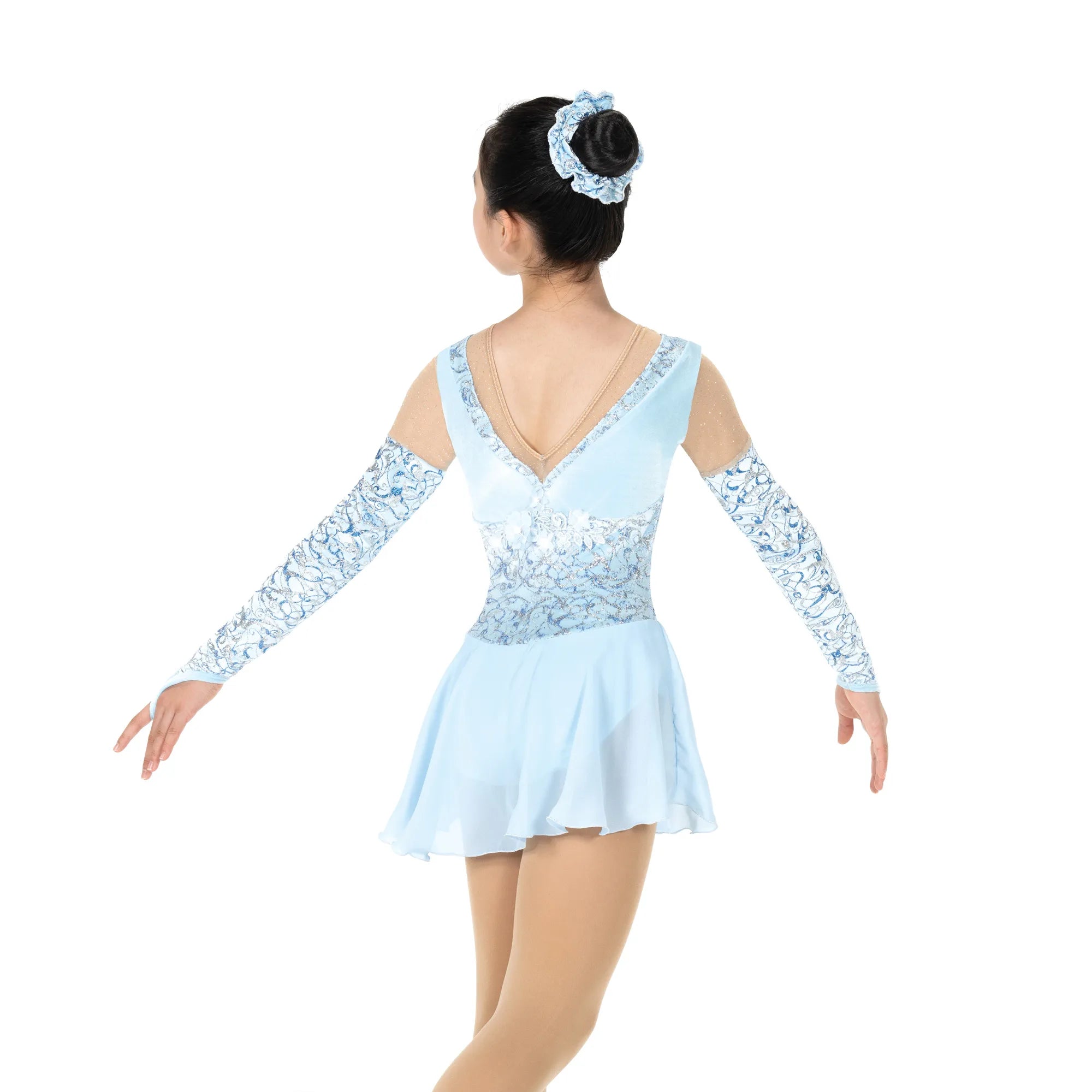 JR632-PB Creativity Dress Pale Blue