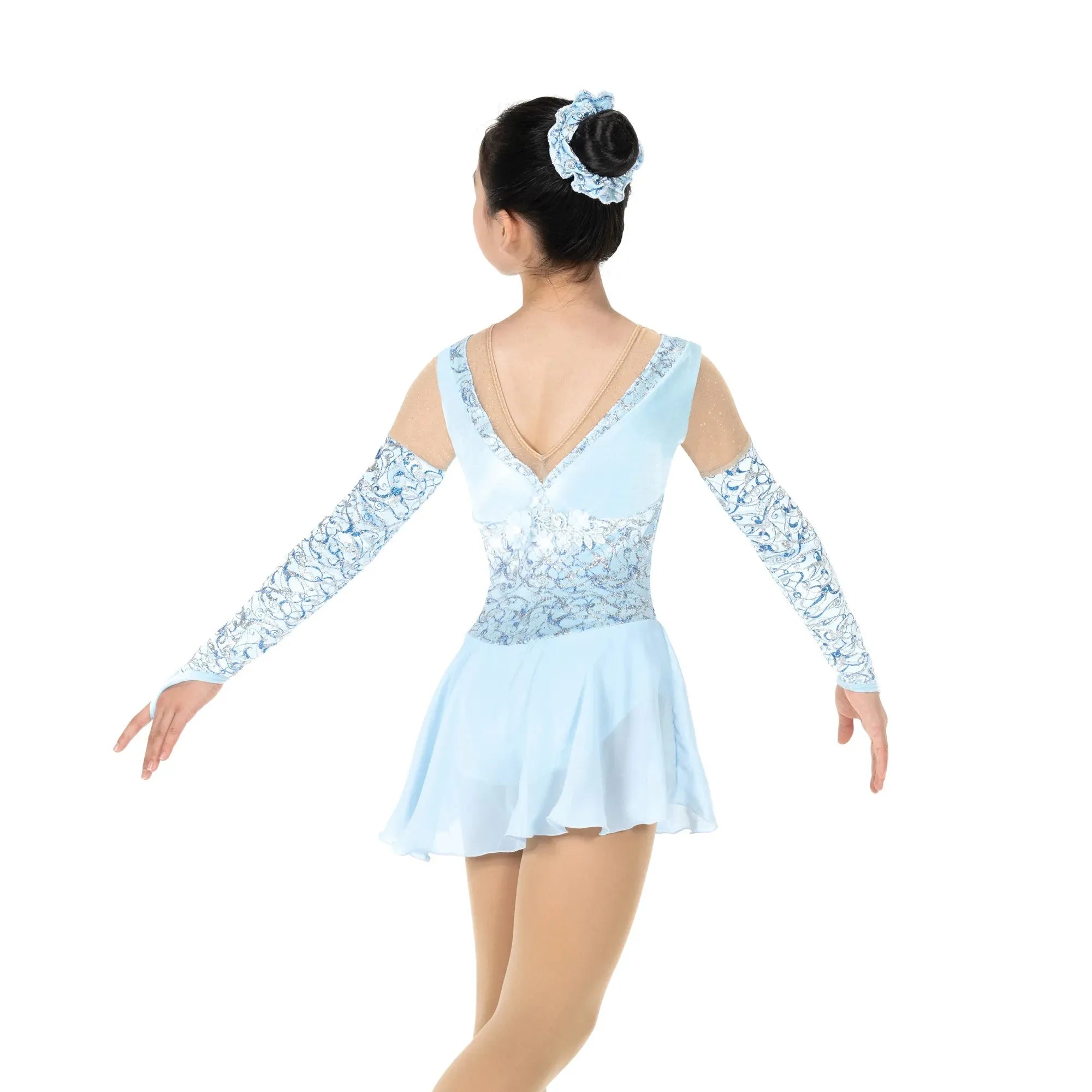 JR632-PB Creativity Dress Pale Blue