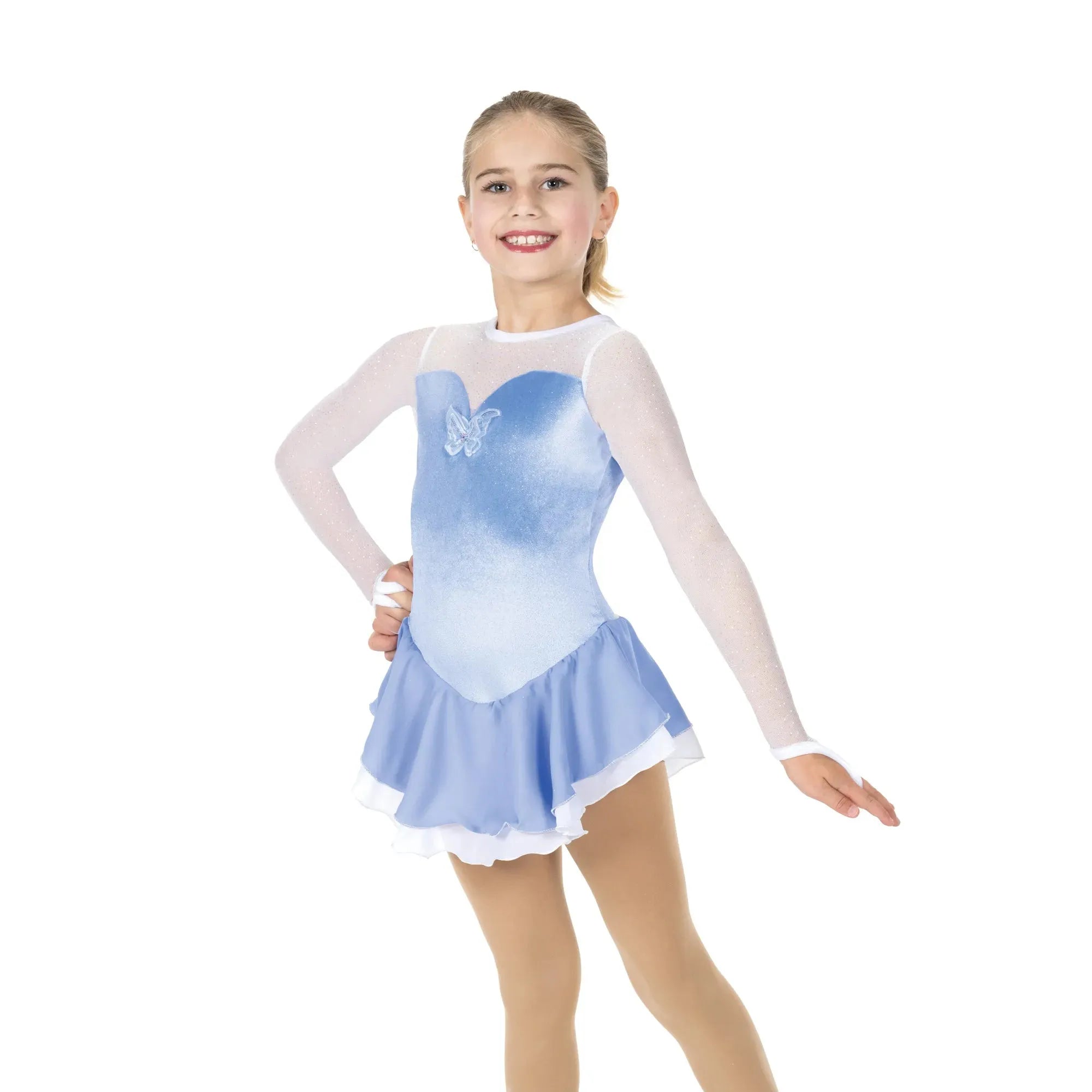 JR636-B Flutter & Fly Dress Blue