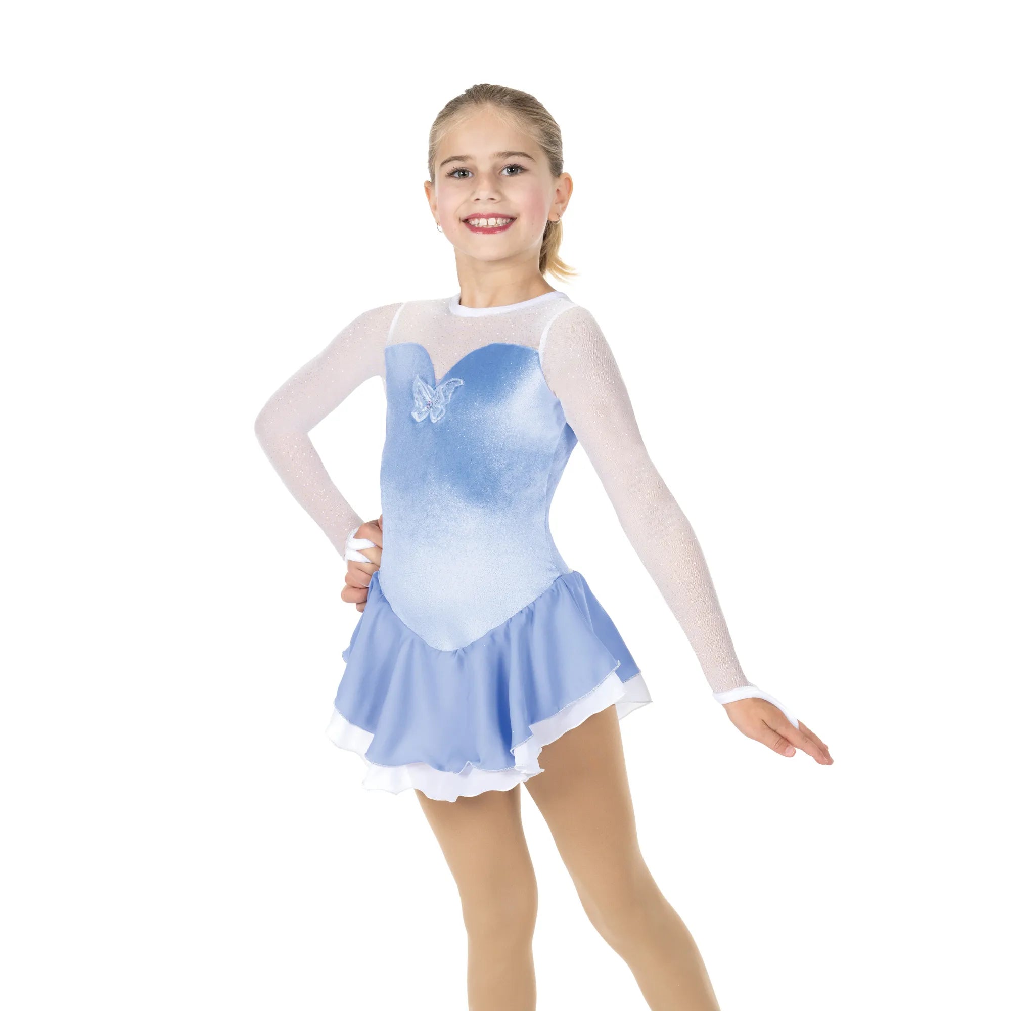 JR636-B Flutter & Fly Dress Blue