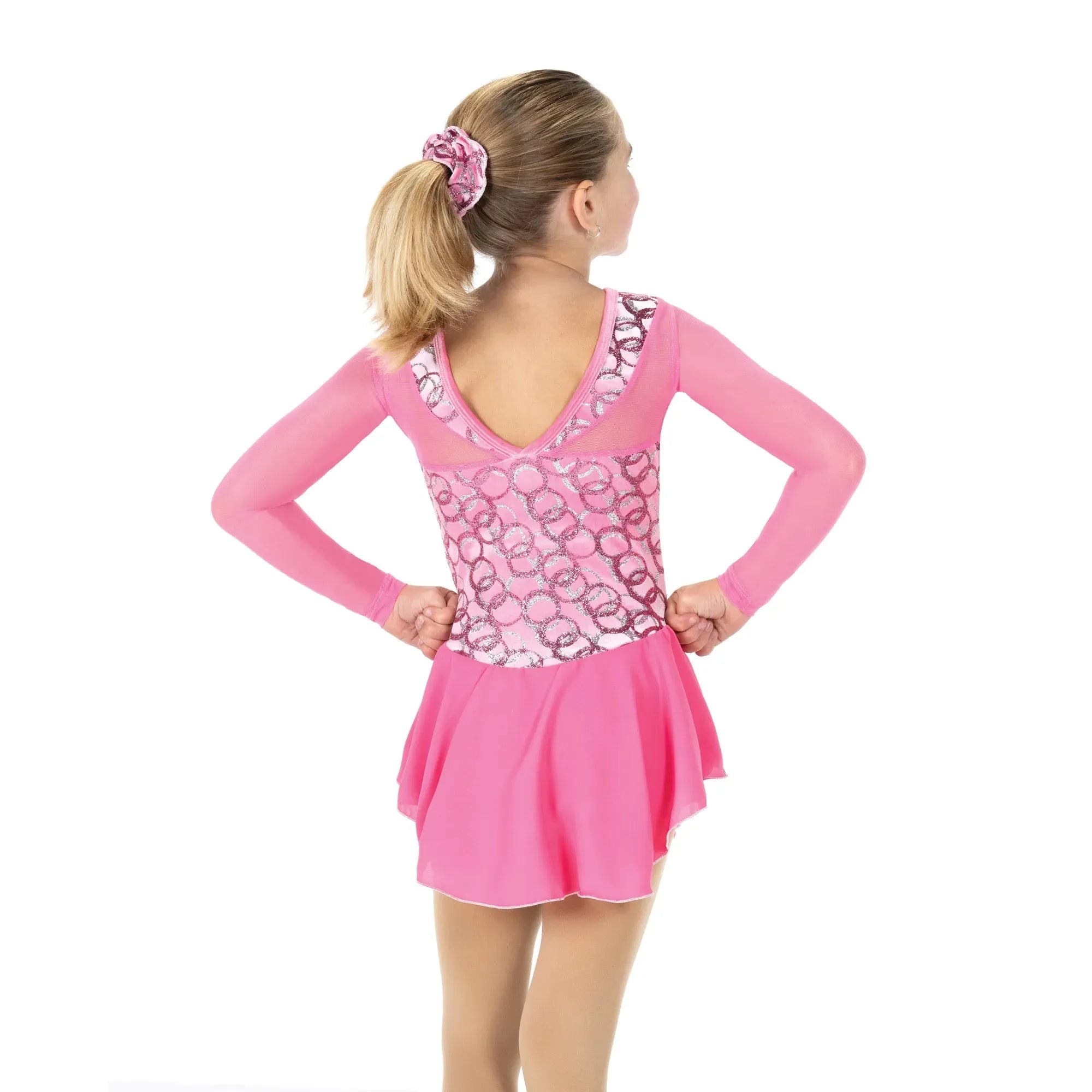 JR650-PK Rings of Bling Dress Pink