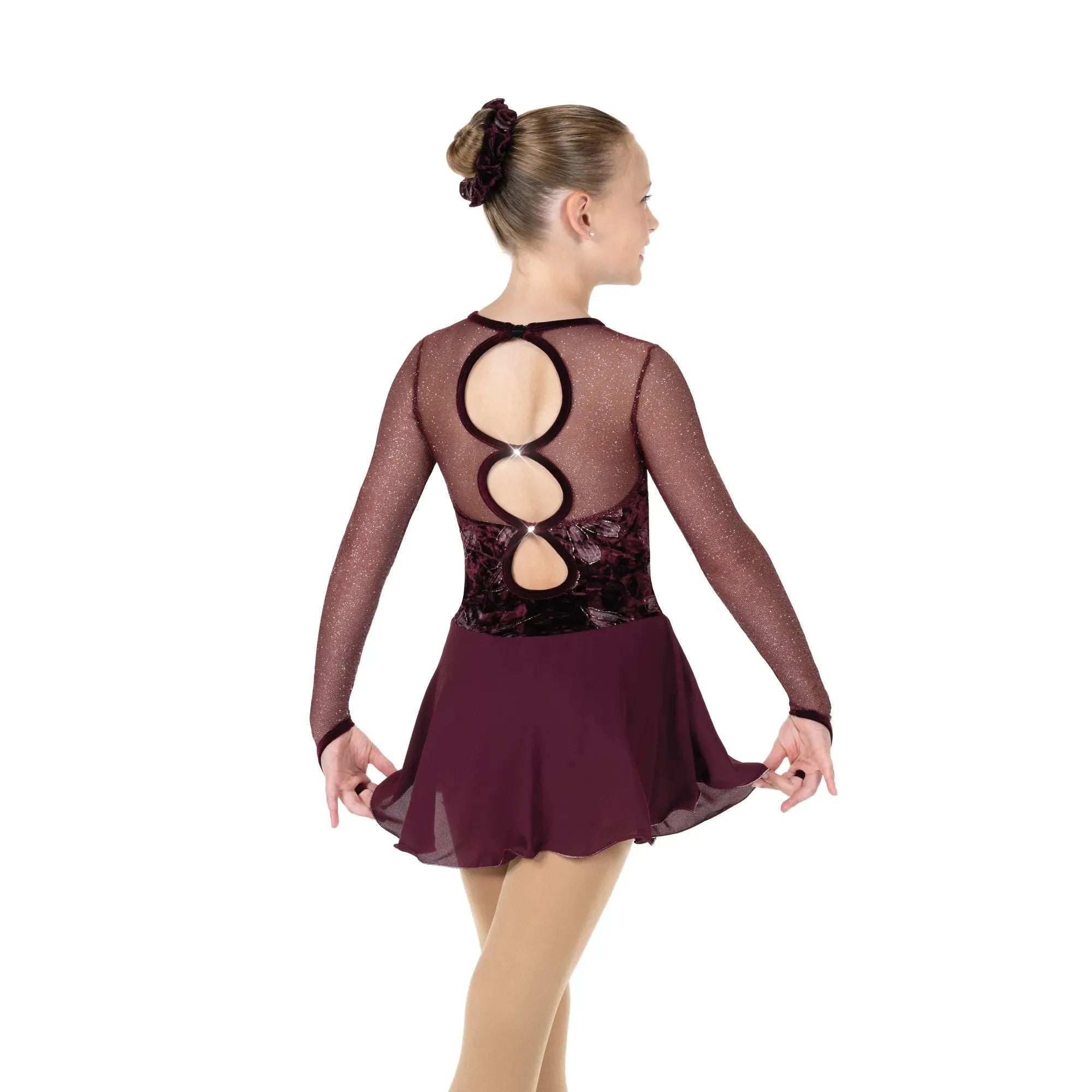 JR667 Bordeaux Cadeaux Dress