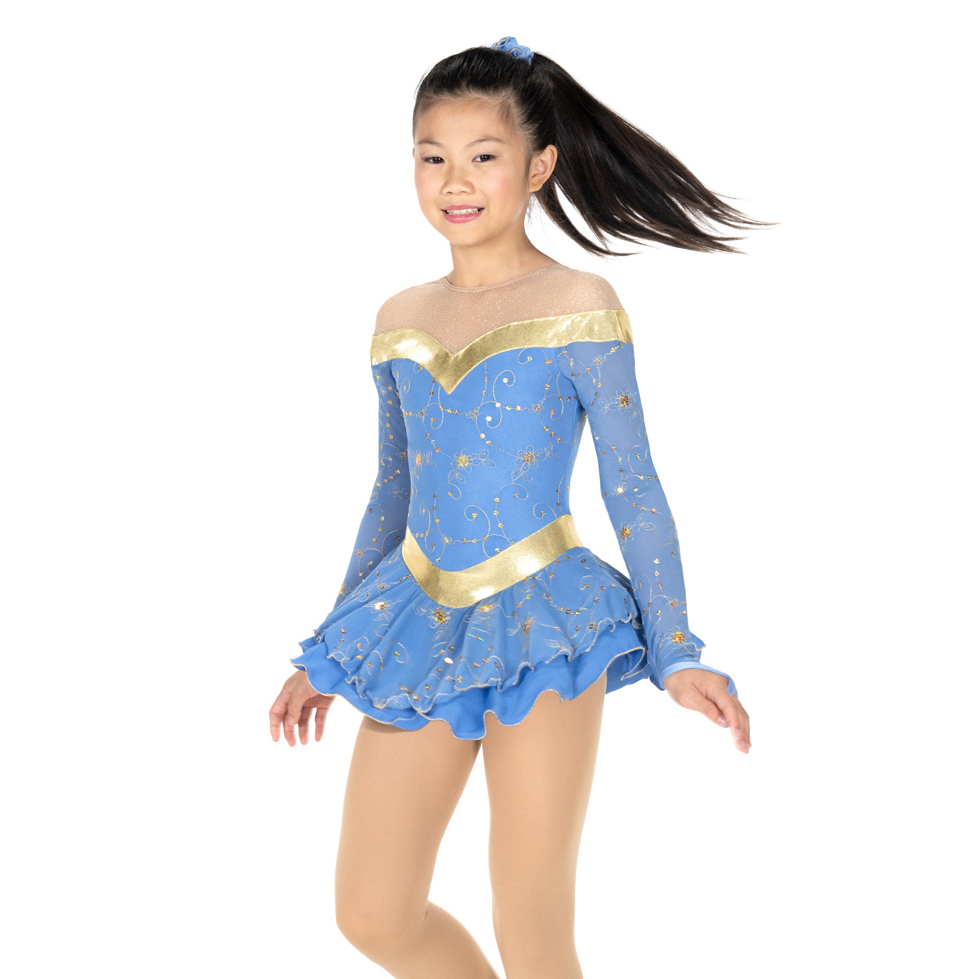 JR701 Cinderella Figure Skating Dress