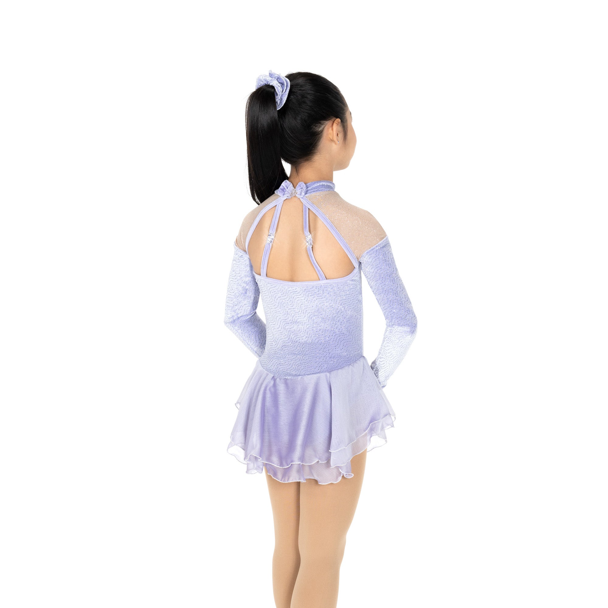JR720 Lavender Mist Figure Skating Dress
