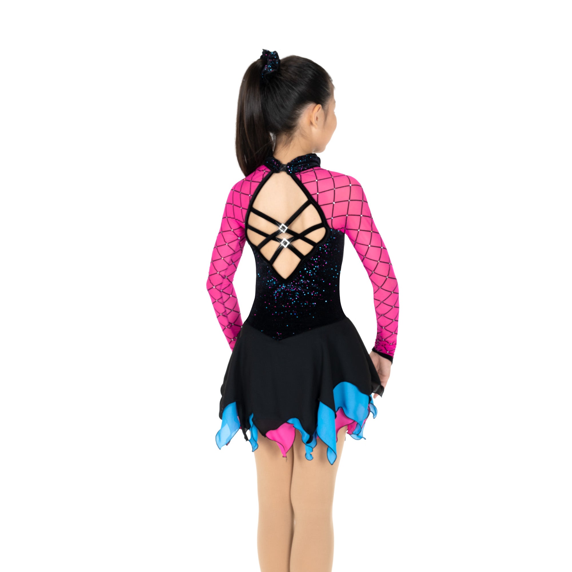 JR743 Diamond Dynamo Figure Skating Dress