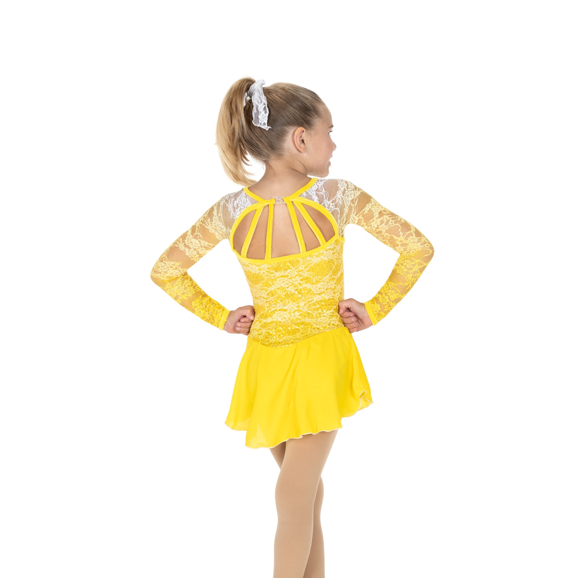 JR747 Sun and Clouds Figure Skating Dress