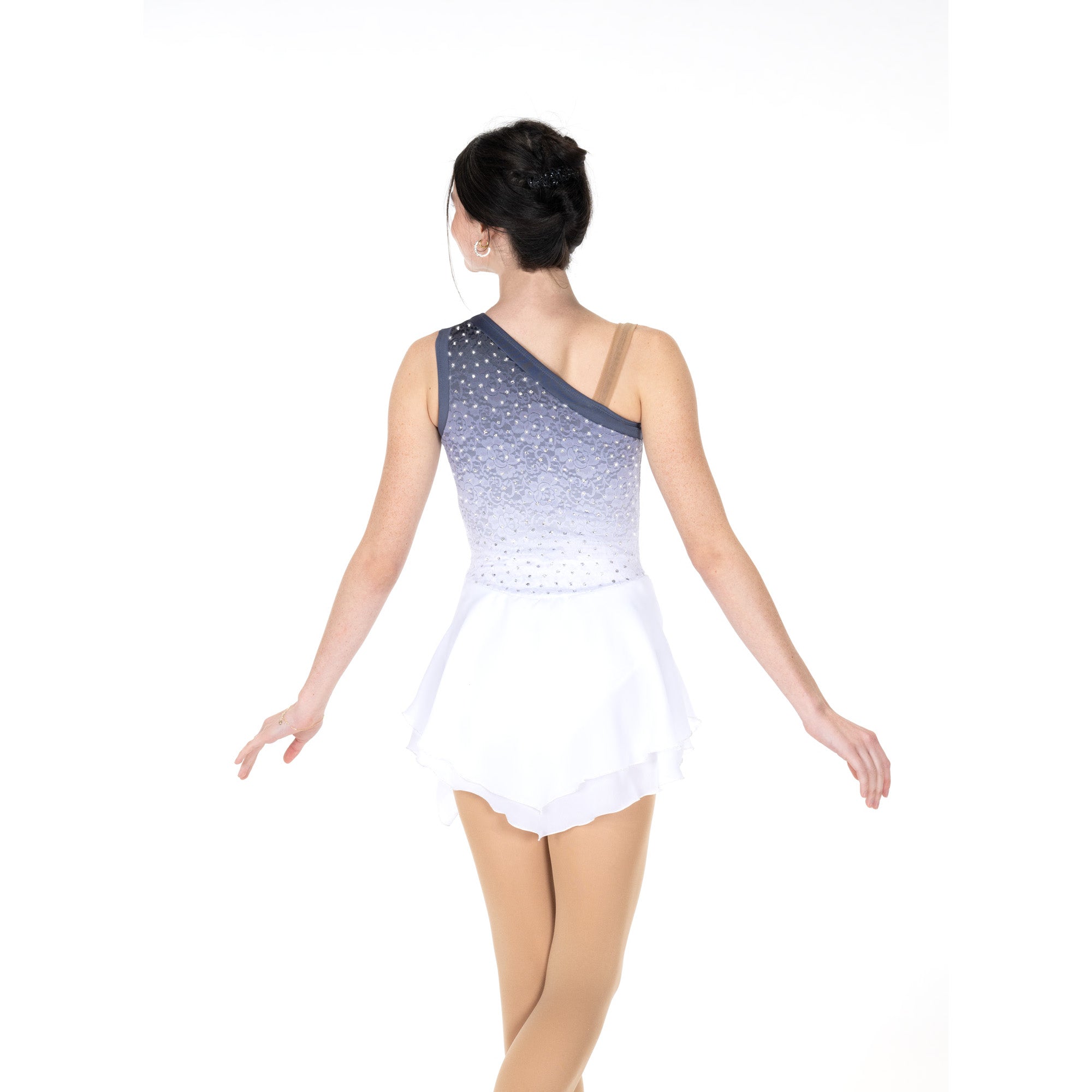 AA010 Stormy Shadows Figure Skate Dress