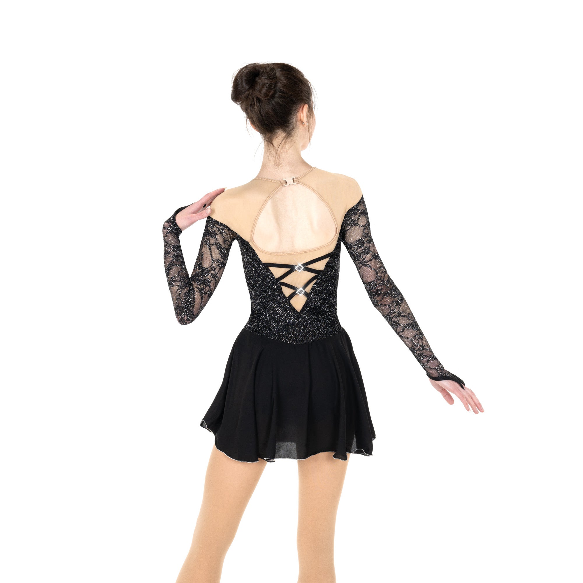 AA021 Lavalier Figure Skate Dress