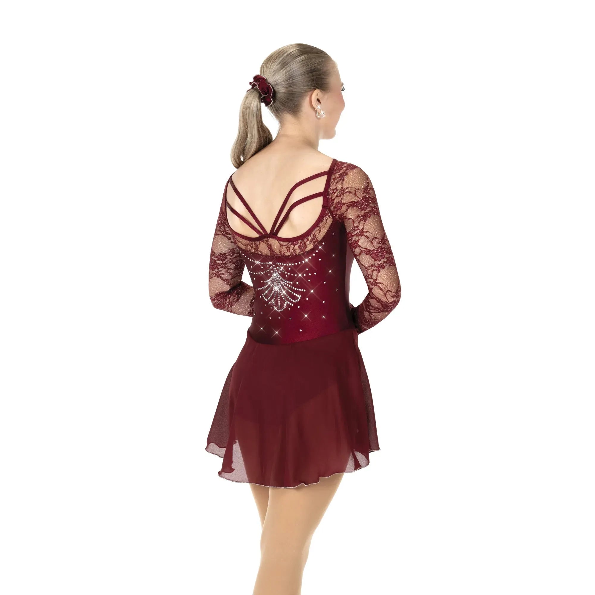 AA048-DW Fan Favorite Dress - Deep Wine