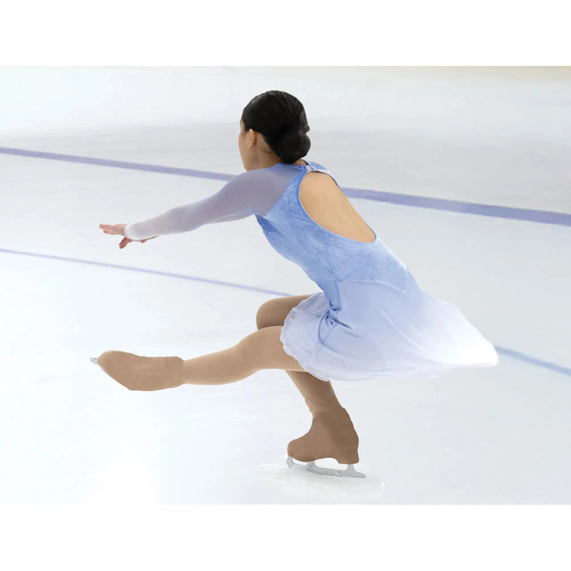 AA076 Porcelain Blue Dress
