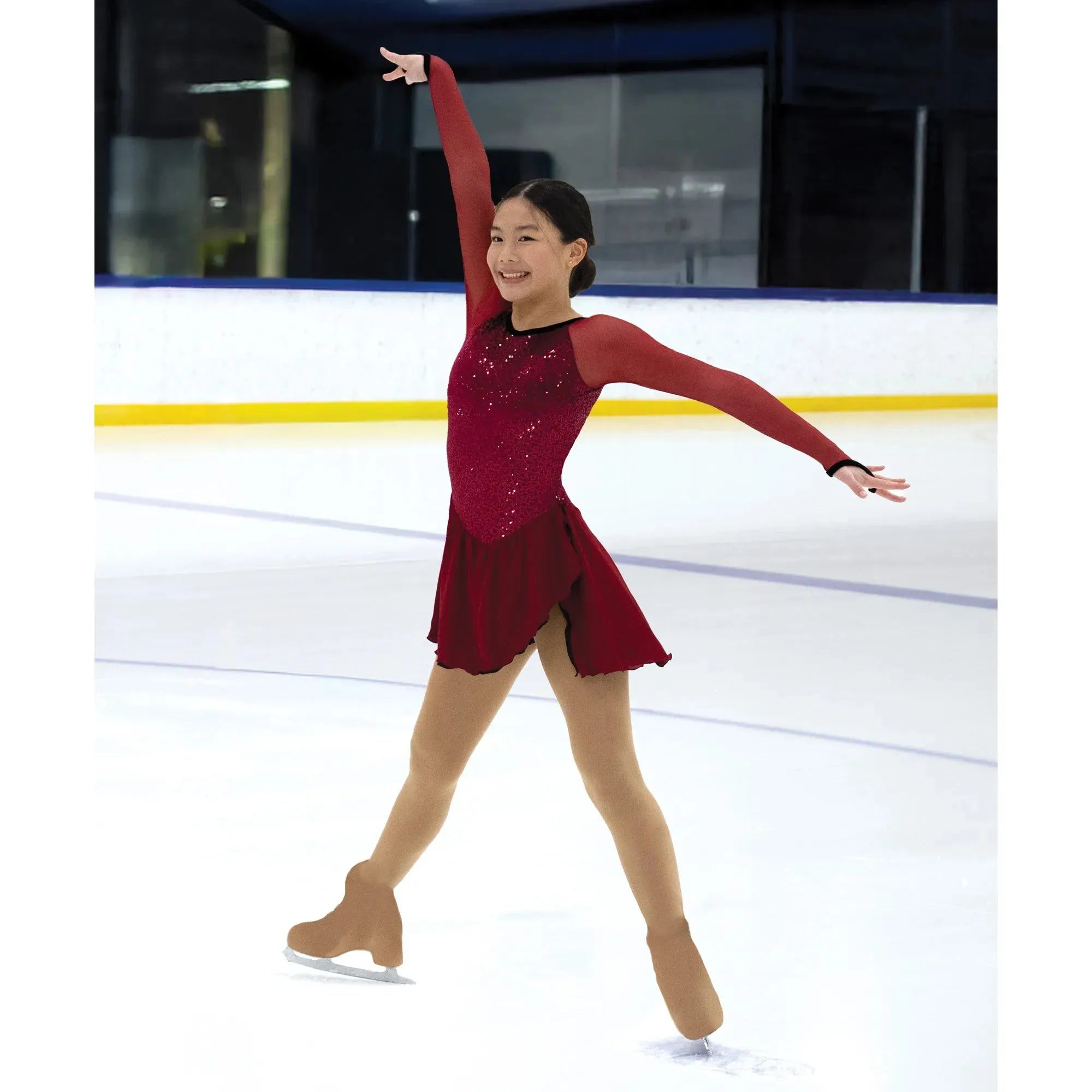 AA098 Berry Sparkly Dress
