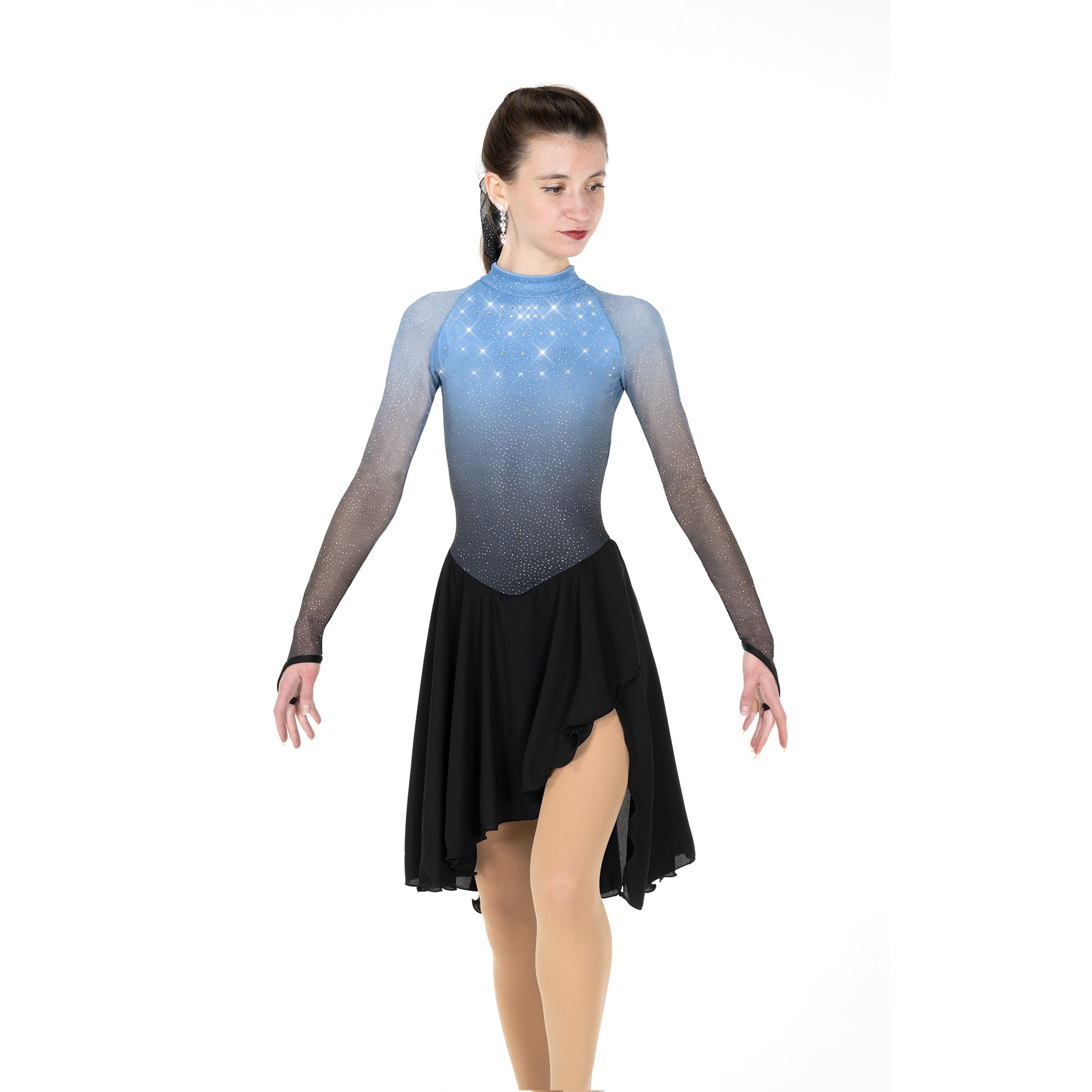 AD109 Fading Waltz Dance Dress
