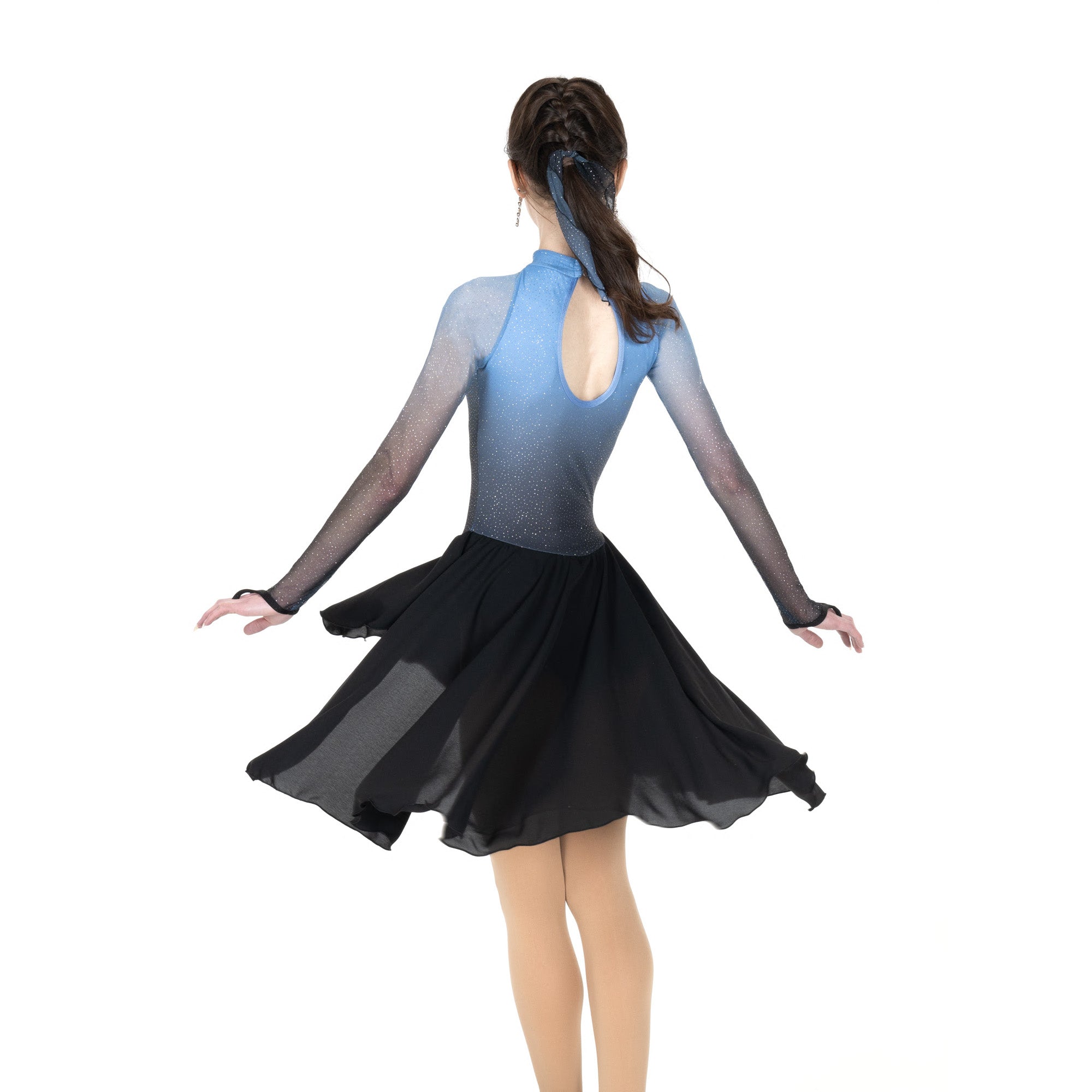 AD109 Fading Waltz Dance Dress