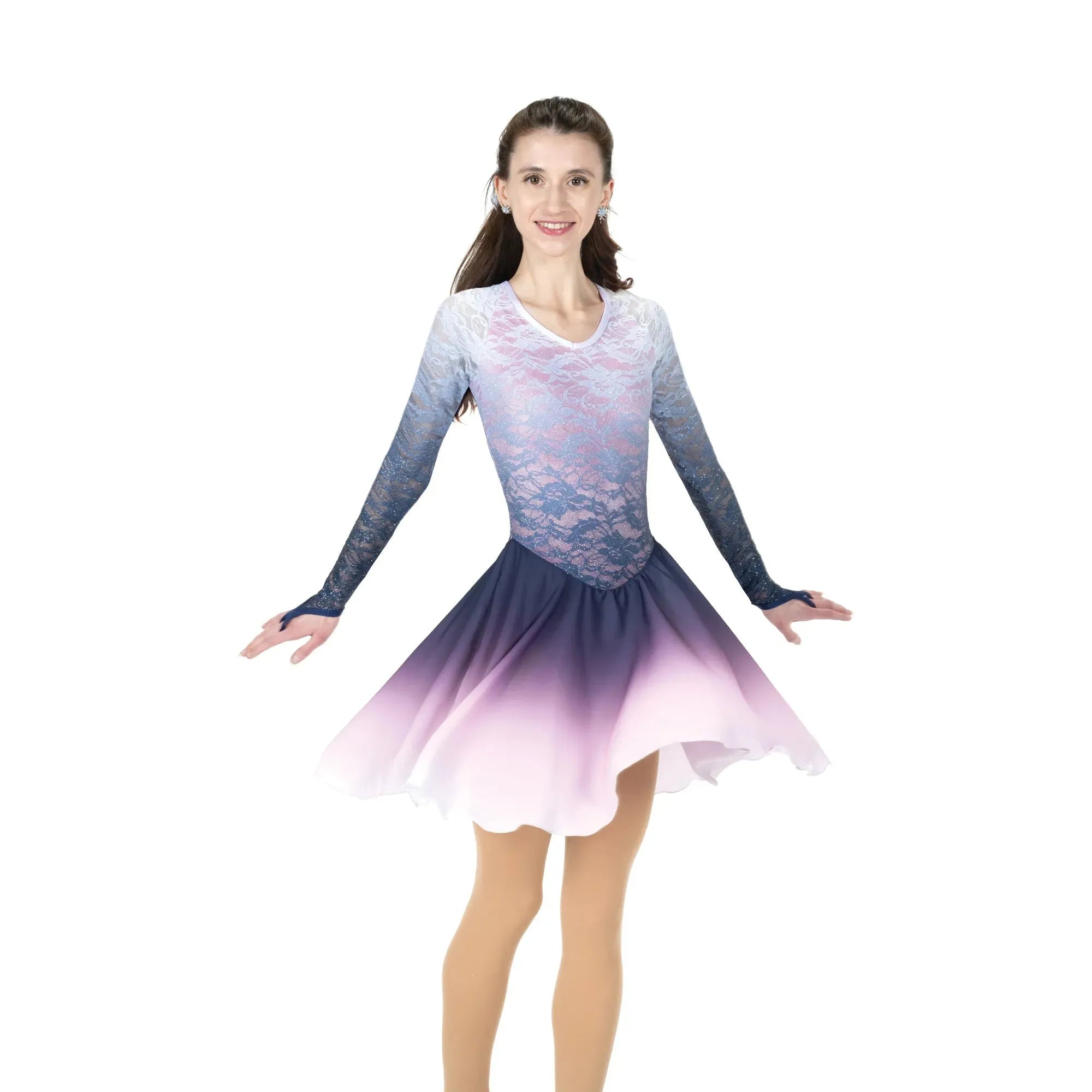 AD111 Foxtrot Fade Dance Dress