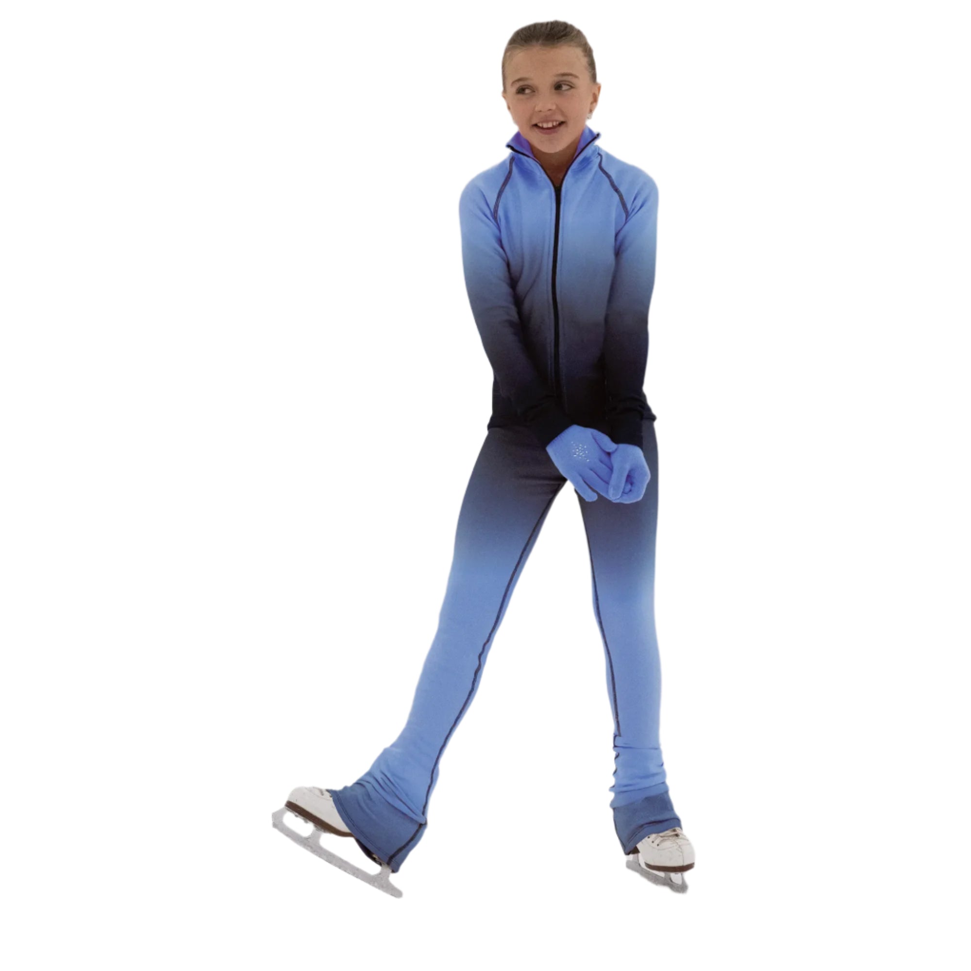 JRS224-JK-BB Shadow Fleece Jacket Bluebell