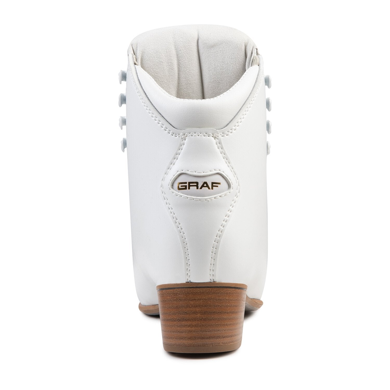 Back view of Graf Windsor Adult Figure Skate Boot