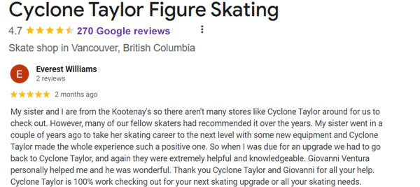 Figure Skates Vancouver Reviews