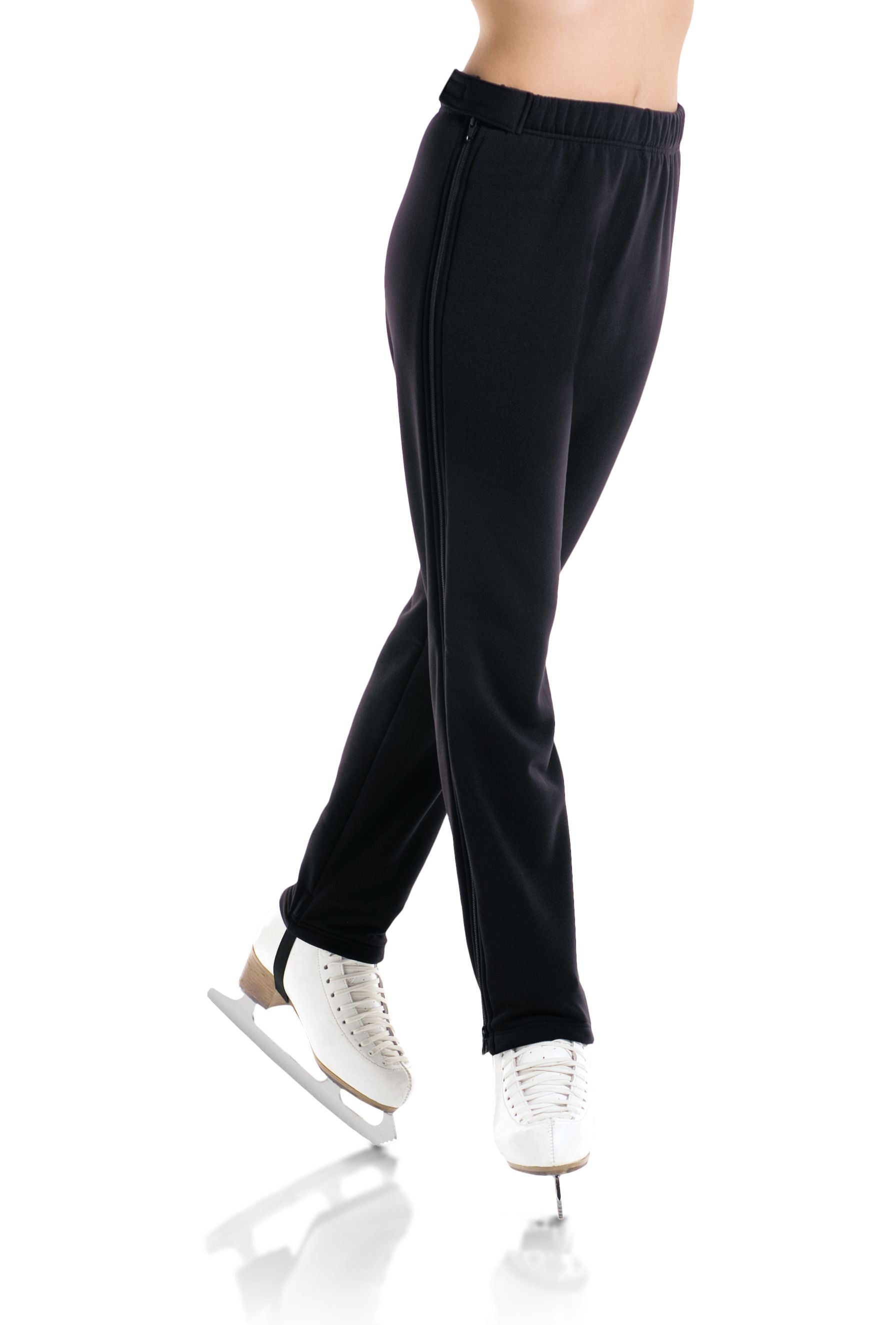 MONDOR Polartec figure skate pants in black