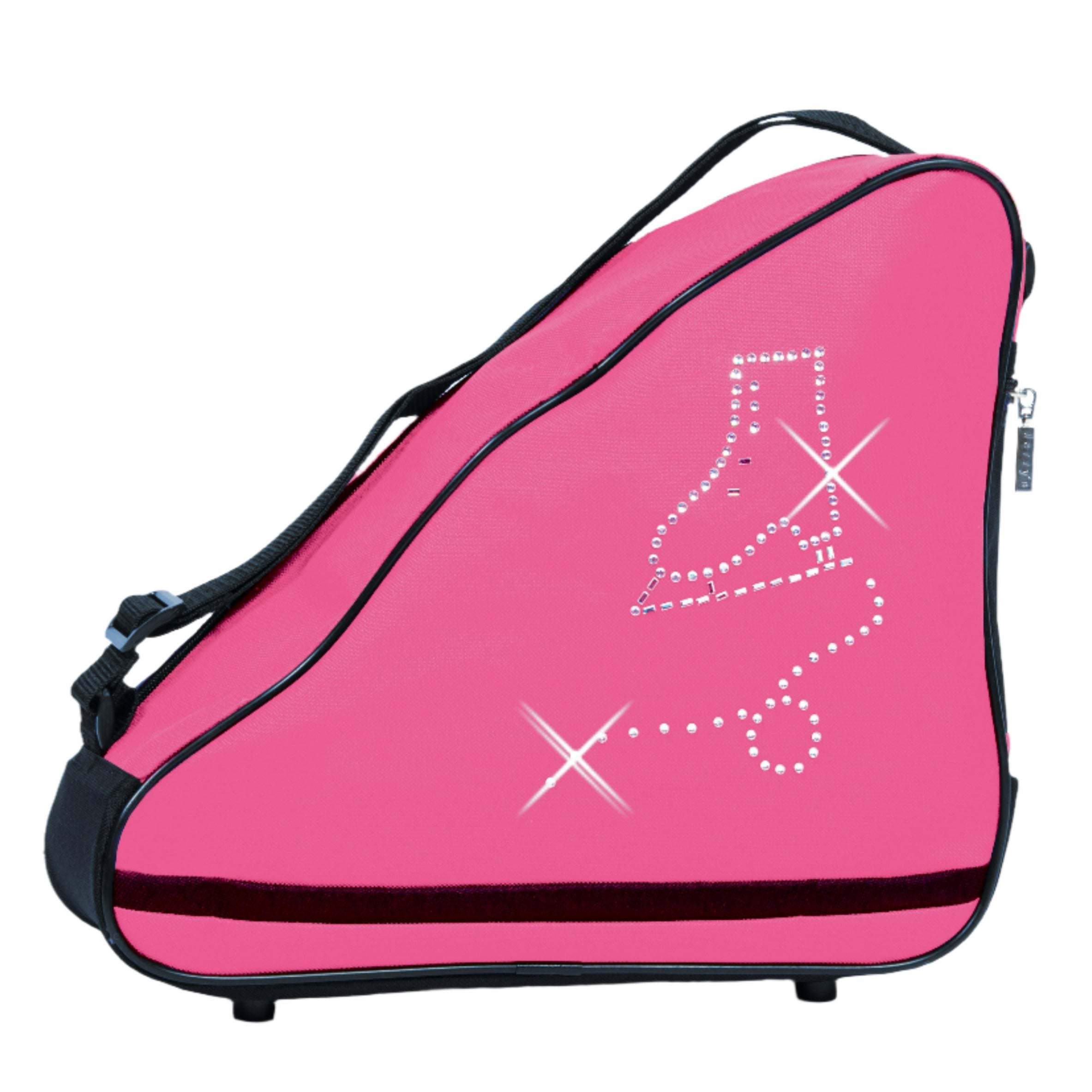 Sac à roulettes Crystal Skate JR1037 - Rose