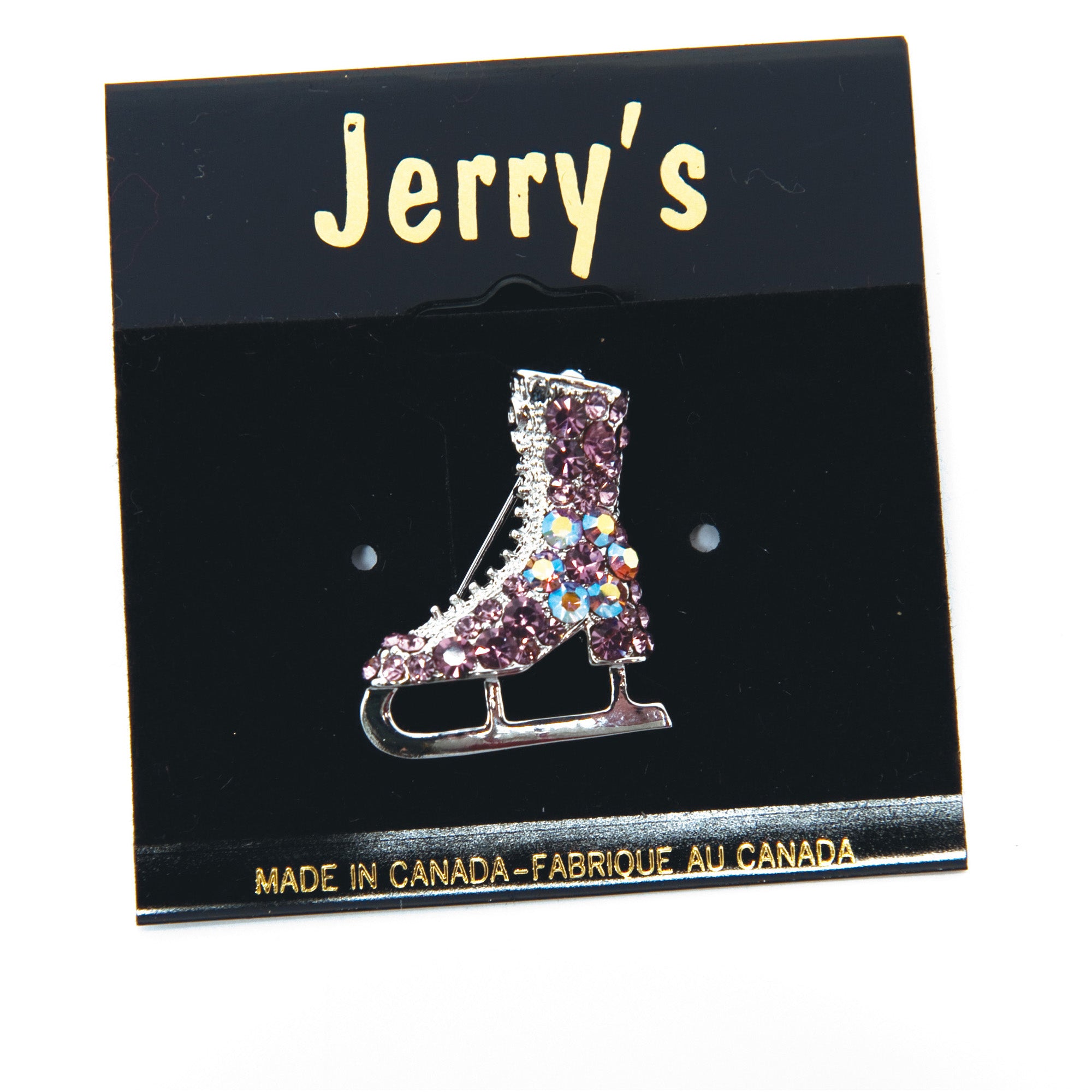 JR1292 Crystal Skate Pin