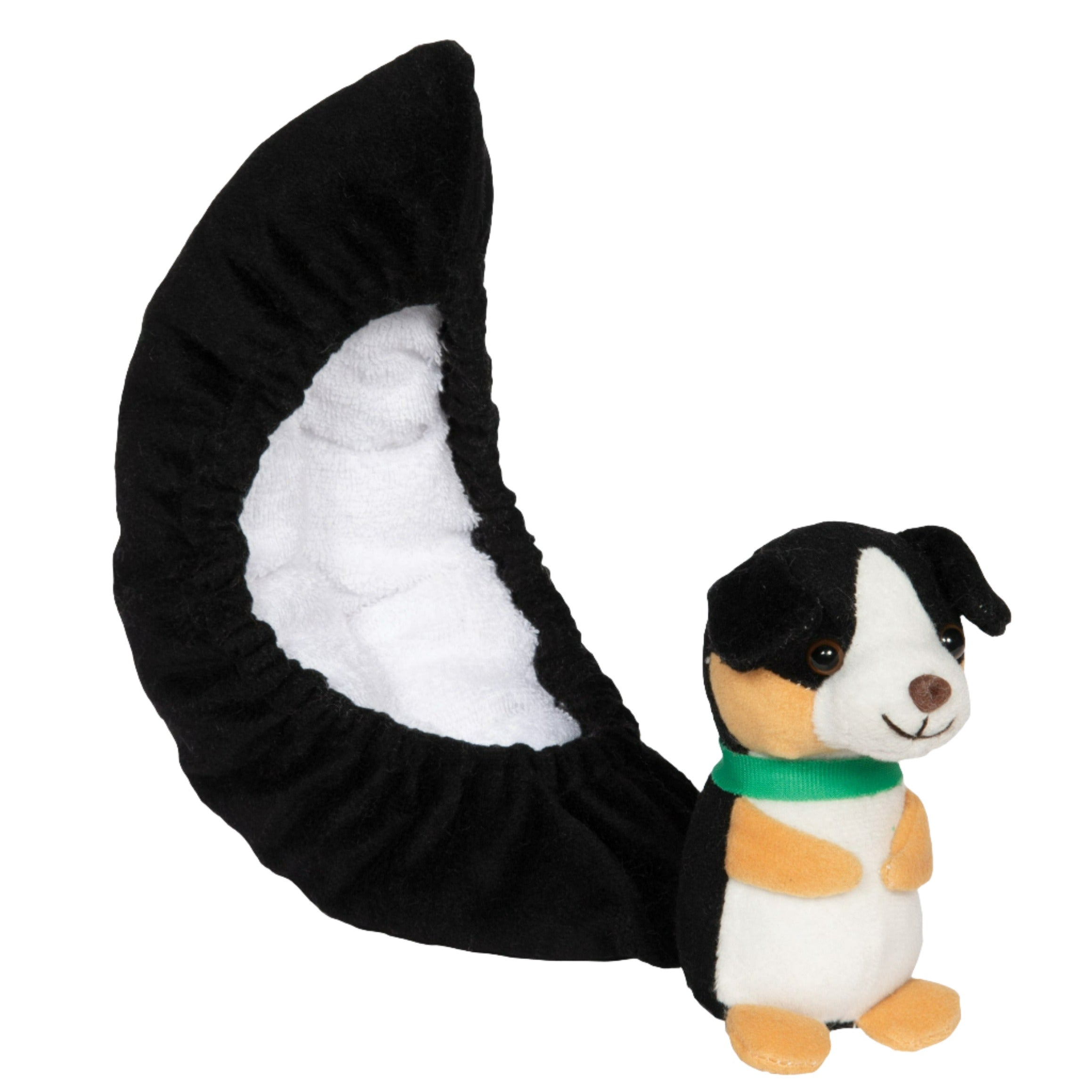 JR1390 Bernese Dog Critter Tail Covers for ice skates