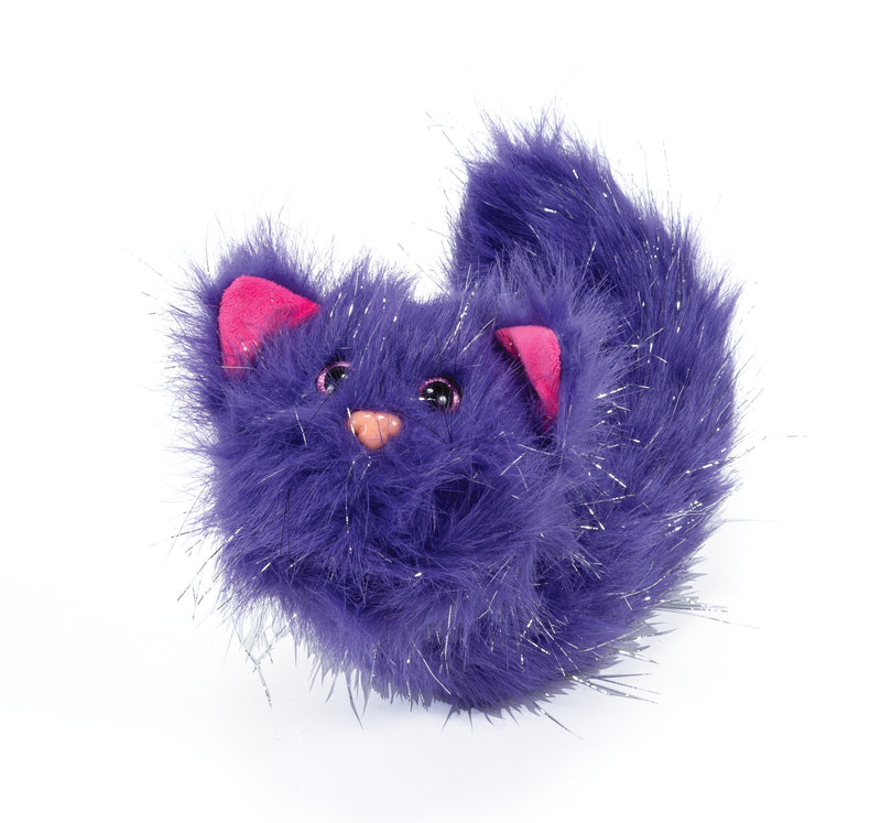 JR1392-PU Purple Sparkle Kitty Critter Tail Covers