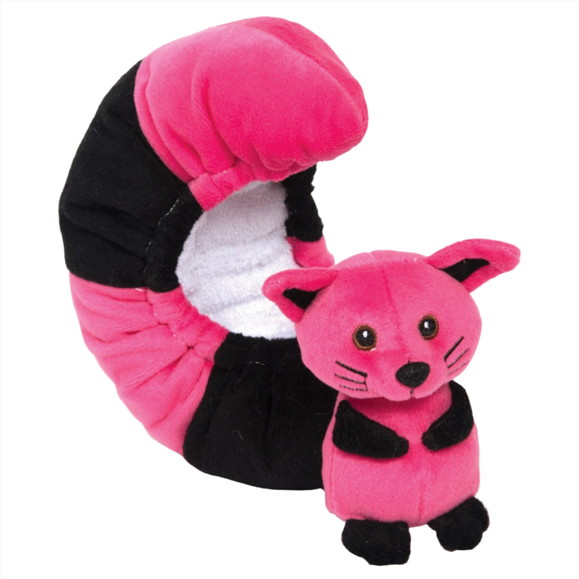 JR1394 Pink Kitty Critter Tail Covers for ice skates