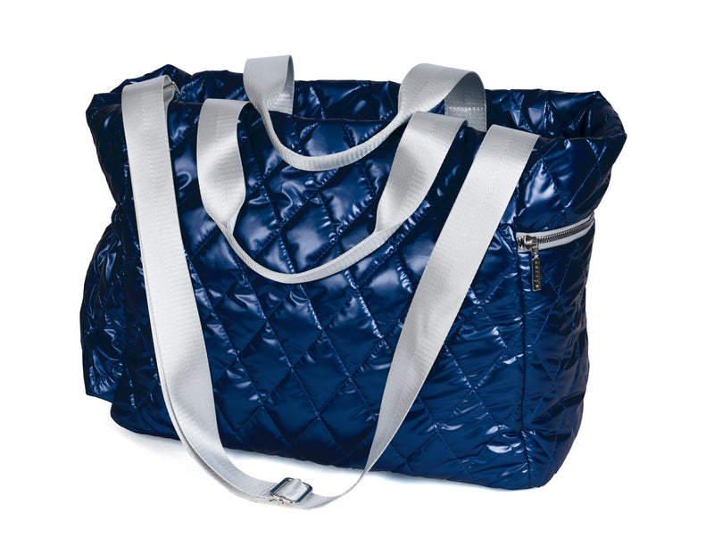 JR1800-SP Quilted Puffer Skate Bag - Sapphire