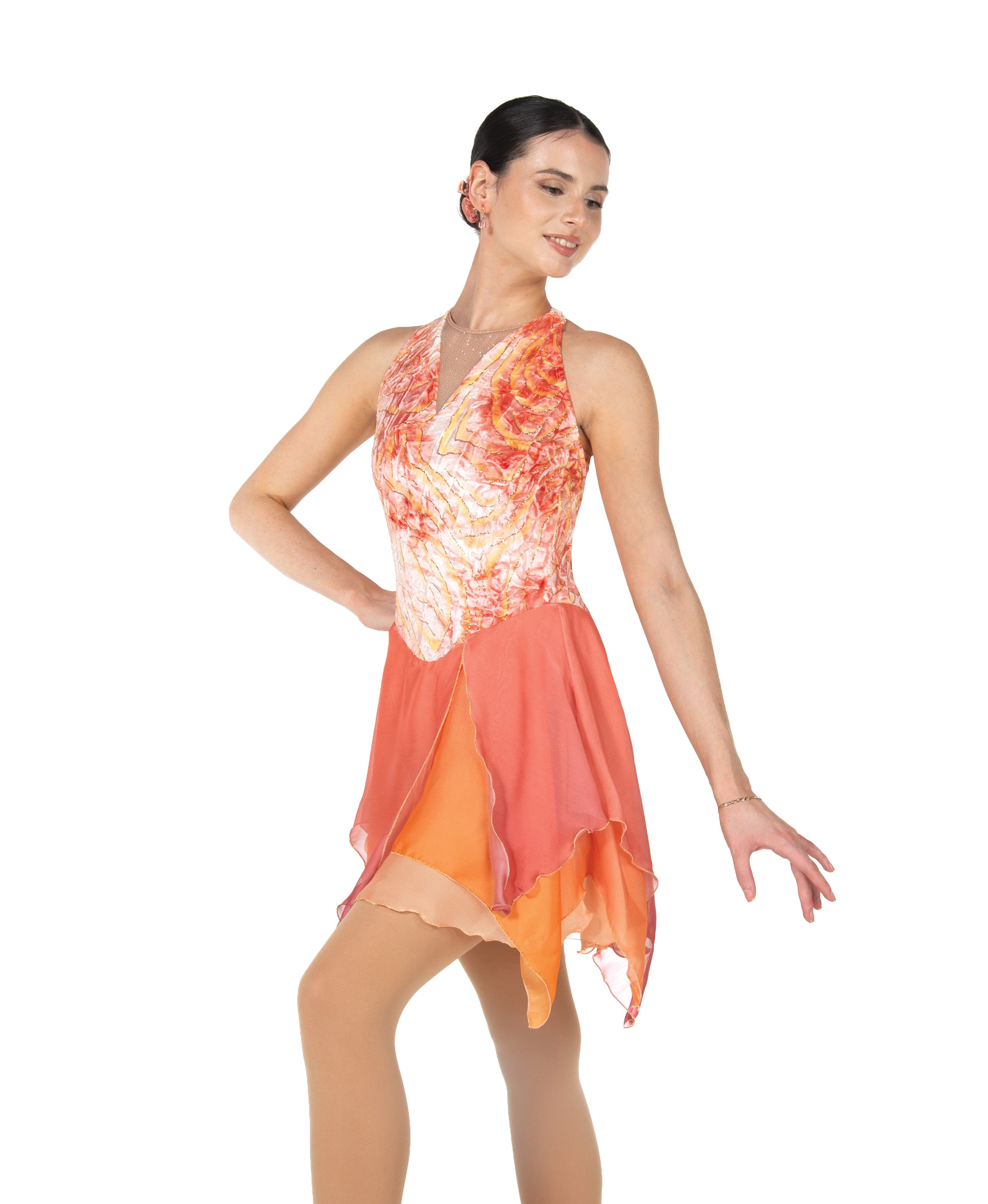 JR198 Calypso Crush Dance Figure Skate Dress