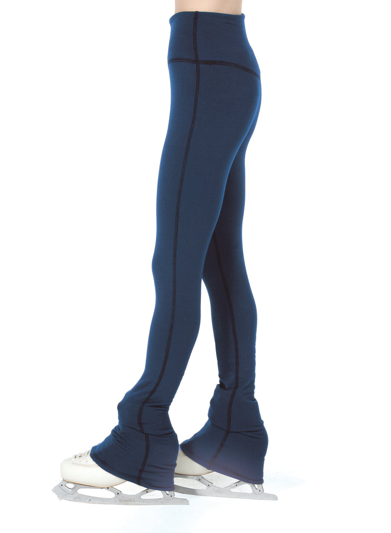 JR388-SB High Waist Fleece Leggings - Storm Blue