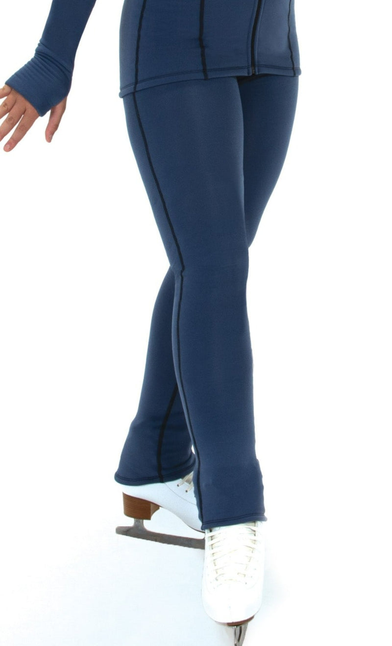 JR388-SB High Waist Fleece Leggings - Storm Blue