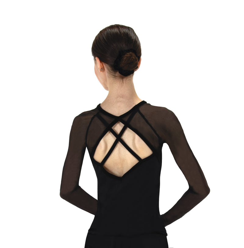 JR412 Mesh X-Back Top