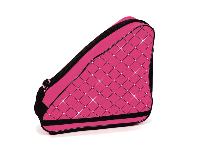 JR5015 Diamond Crystal Single Skate Bag - Pink