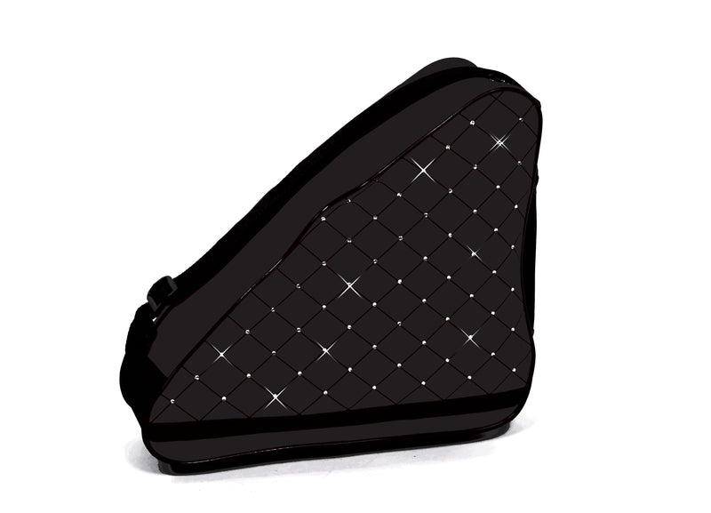 JR5016 Diamond Crystal Single Skate Bag - Black