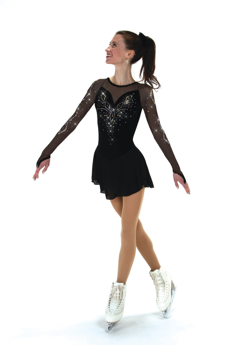 JR525 Diamondescent Dance Figure Skate Dress